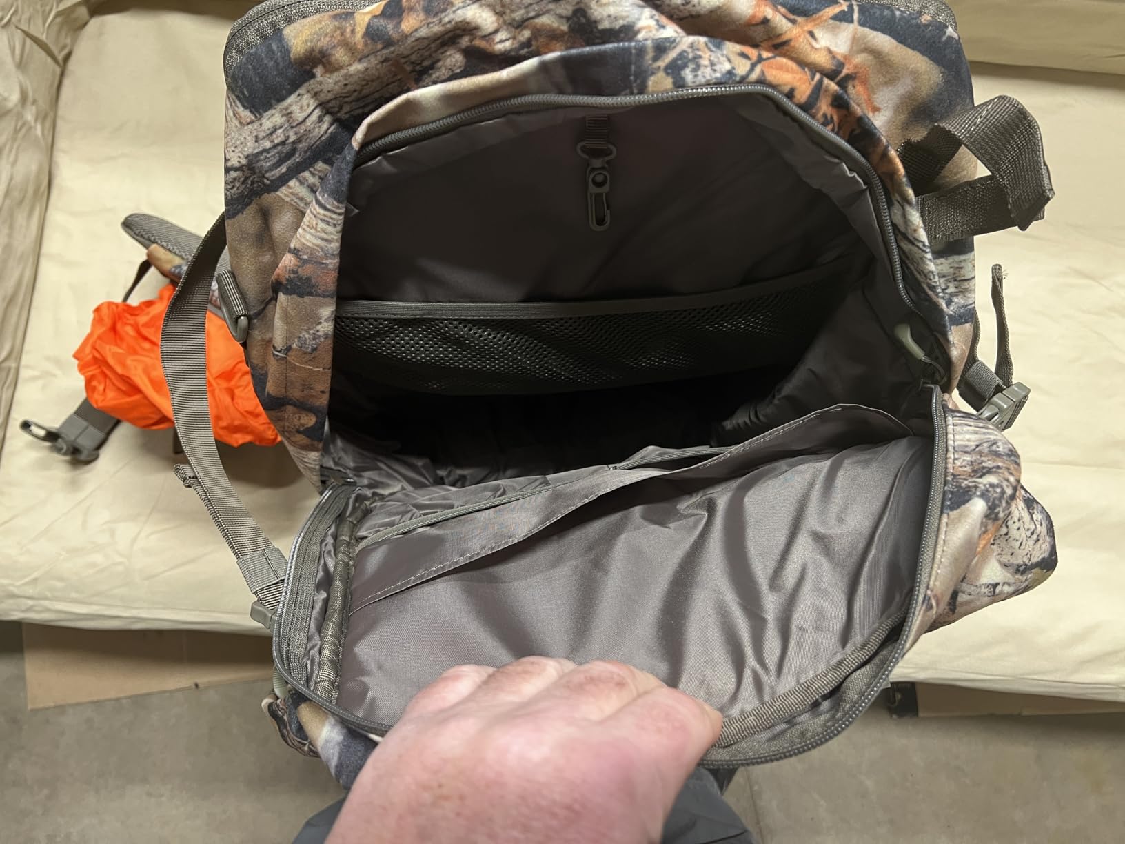 BLISSWILL Upgraded Hunting Backpack For men for Deer and Elk Hunting bag | Shooting Rest, Silent Fabric, Padded Weapon Compartment for Bow Rifle, Rain Cover, Waterproof, Versatile and roomy, Hunting gifts customer photo 2