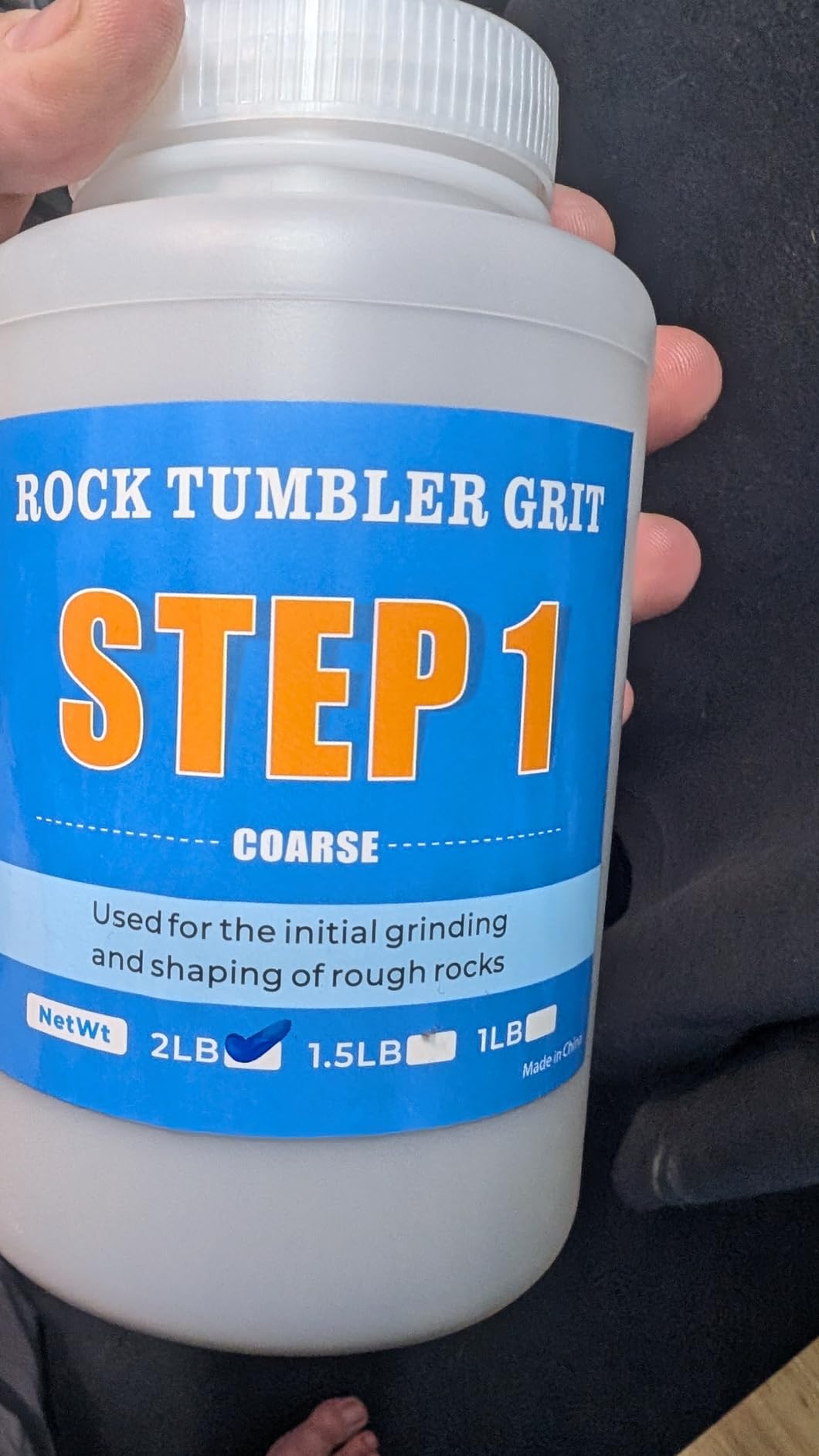 KomeStone G3 22LB Professional Heavy-Duty Large Rock Tumbler for Adults | Brushless XXL Rock Polisher, Real-Time Power Monitor, 99-Day Timer Display, Full Metal Build for Rock Collectors & Workshops customer photo 1