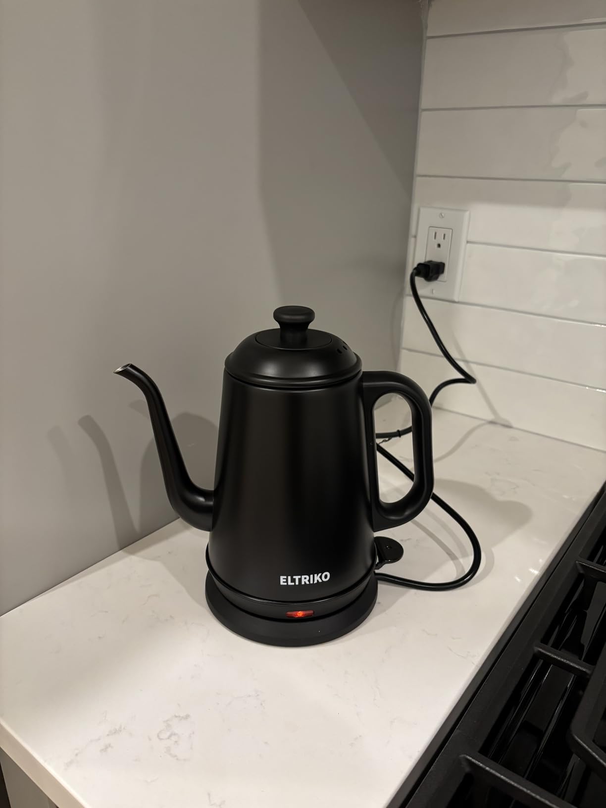 1L Gooseneck Electric Kettle for Pour Over Coffee & Tea customer photo 2