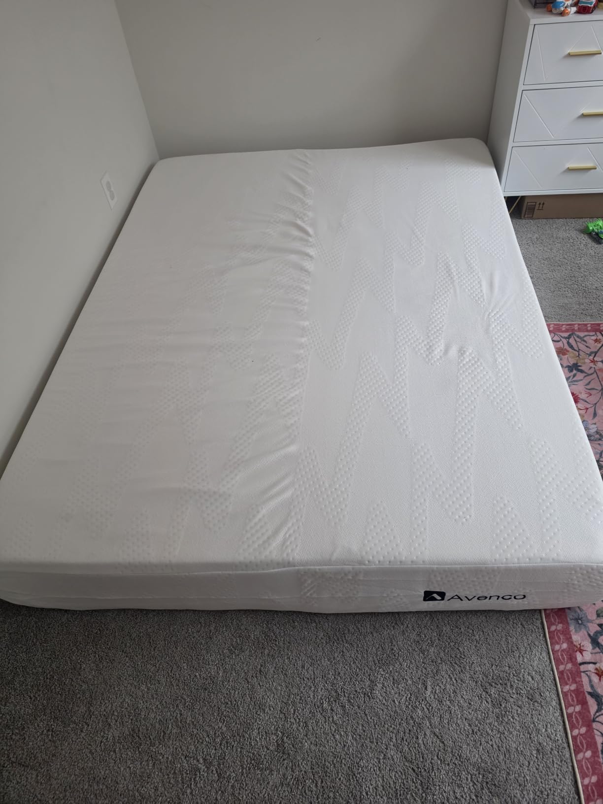 Avenco Twin Mattress, 5 Inch Twin Size Mattress, Gel Memory Foam Mattresses for Cooling Night Sleep & Pressure Relief, Colchones Fiberglass Free CertiPUR-US Certified customer photo 2