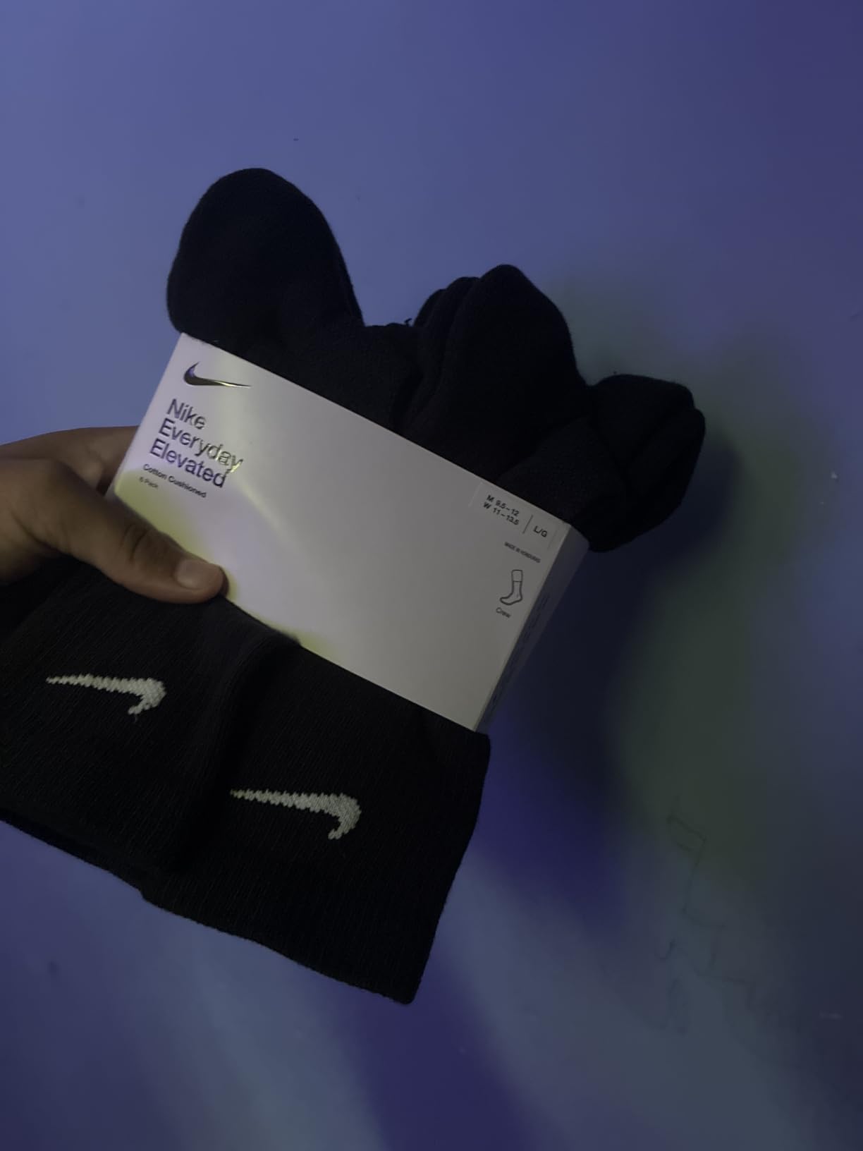 Nike Adult Dri-FIT Everyday Elevated Crew Socks (6-Packs) | Mens and Womens customer photo 1