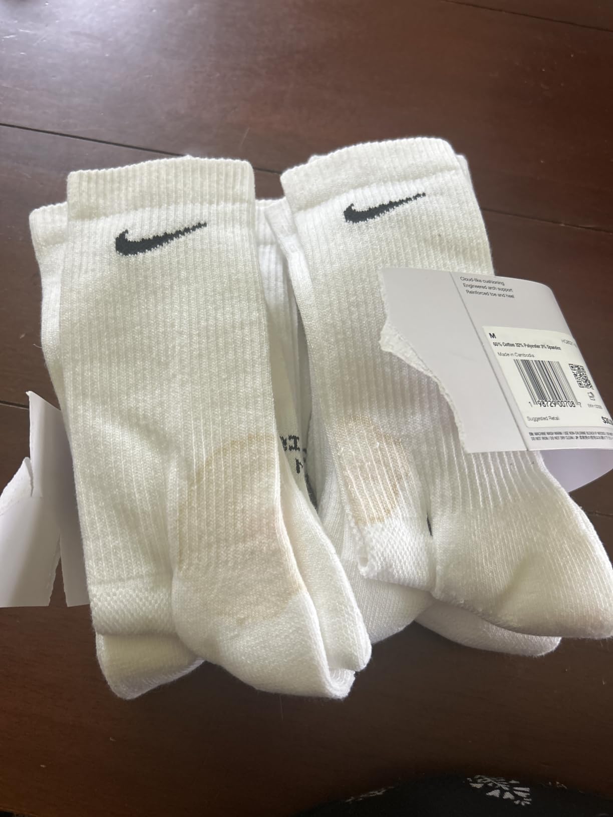 Nike Adult Dri-FIT Everyday Elevated Crew Socks (6-Packs) | Mens and Womens customer photo 2