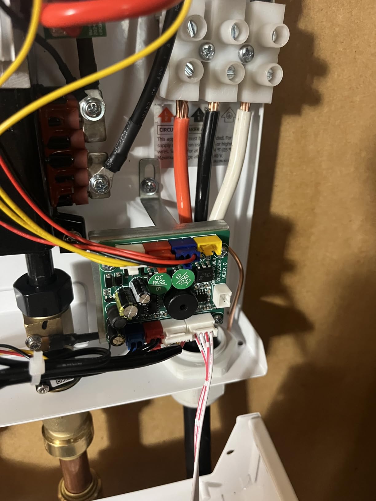 ORBEK 14kW Tankless Water Heater Electric, On Demand Hot Water Heater 240V customer photo 1