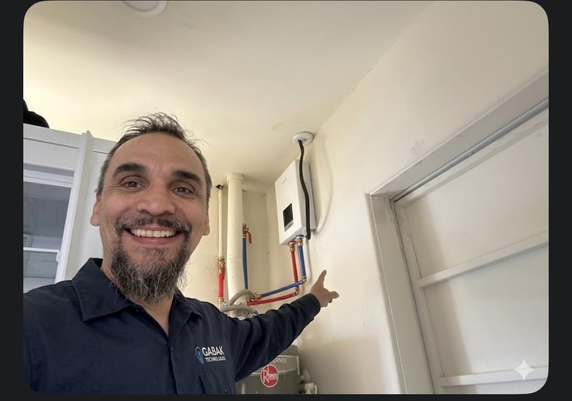 ORBEK 14kW Tankless Water Heater Electric, On Demand Hot Water Heater 240V customer photo 2