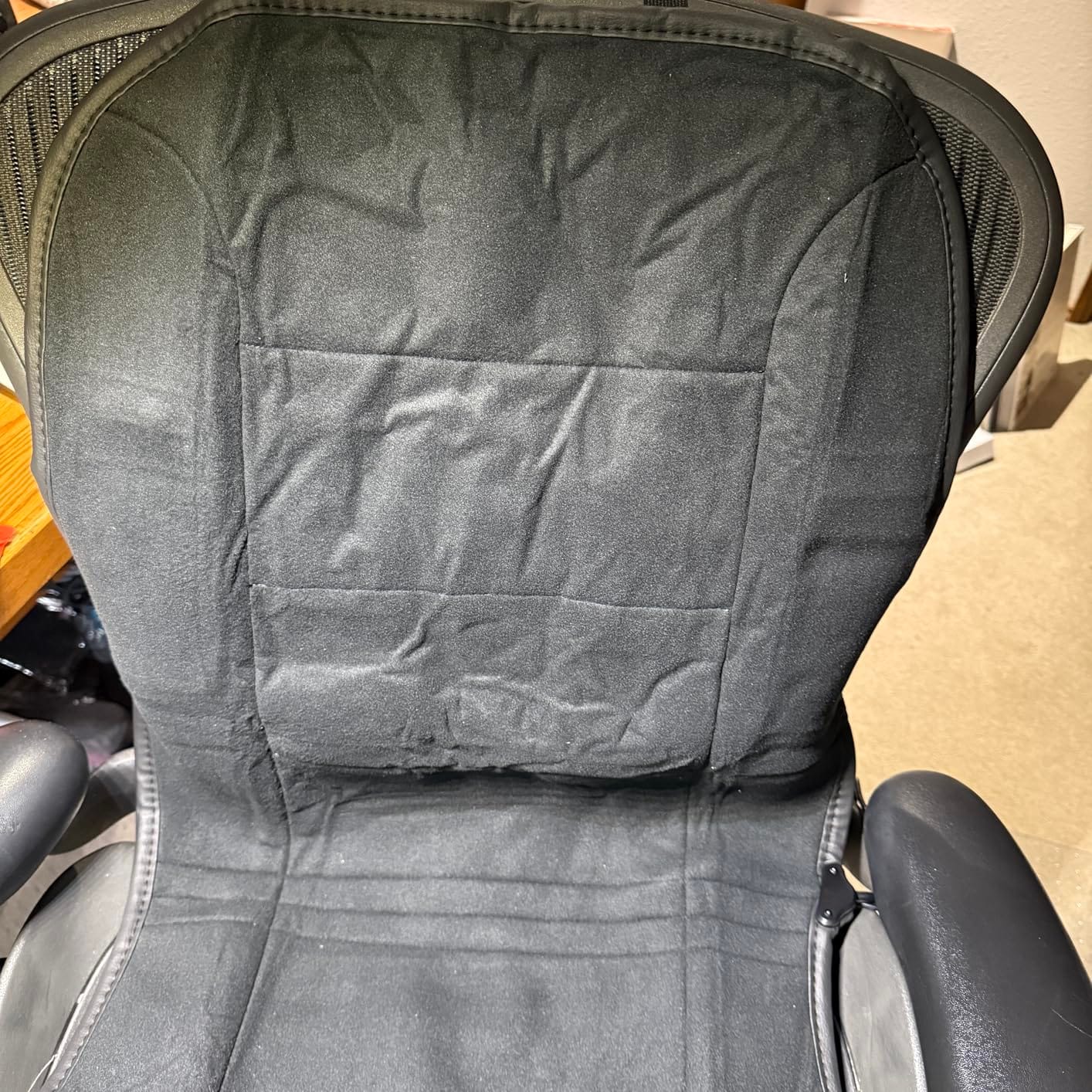 MAXCOM Heated Seat Cushion for Office Chair-Heating Pad for Back Lumbar Hip Thigh with 7 Temp Levels & Auto Shutoff customer photo 2