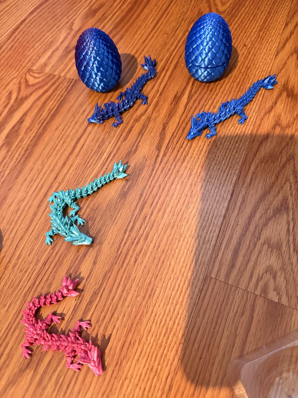 12PACK 3D Printed Dragon Eggs, Easter Basket Stuffers for Children and Teens, Unique Easter Toys & Gifts for Boys, Mini Articulated Dragon Toys for Kids customer photo 1