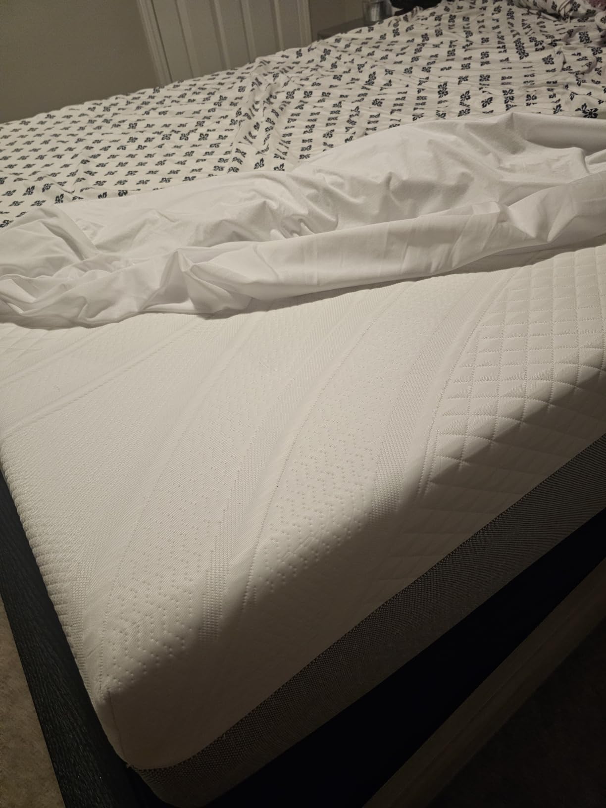 Novilla Bliss Cooling Twin XL Mattress 12 Inch, Gel-Infused Memory Foam | Mattress Twin XL in a Box with Cool-Touch Nylon Cover, Pressure Relief & Body Support with CertiPUR-US Certified Foam customer photo 1