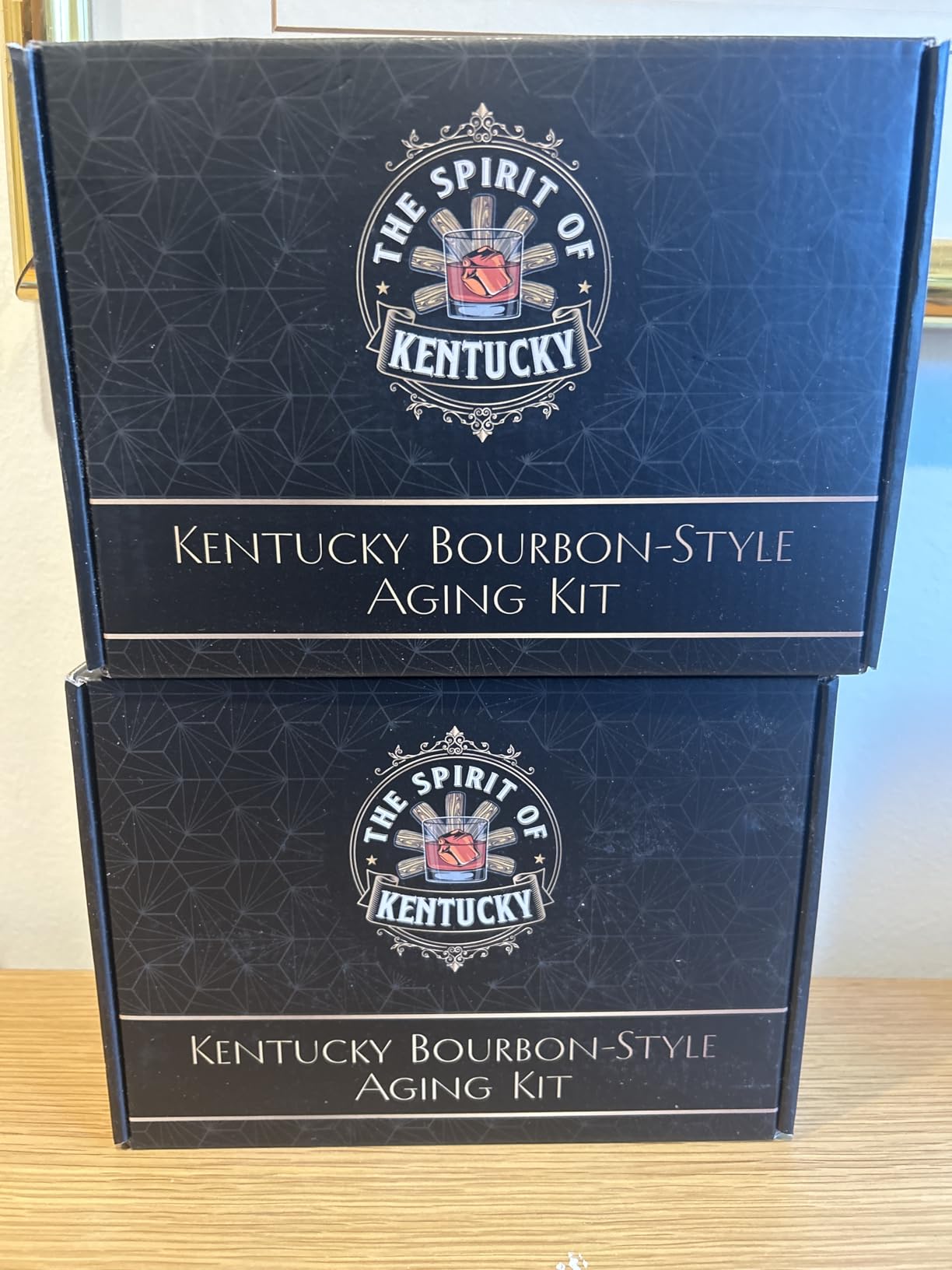 Kentucky Bourbon-Style Whiskey Infusion Aging Kit - Charred White Oak Sticks Staves - Age Clear Spirits into Rich Barrel Flavor in Weeks - Gift for Dad, Father, Husband, Groomsmen customer photo 1