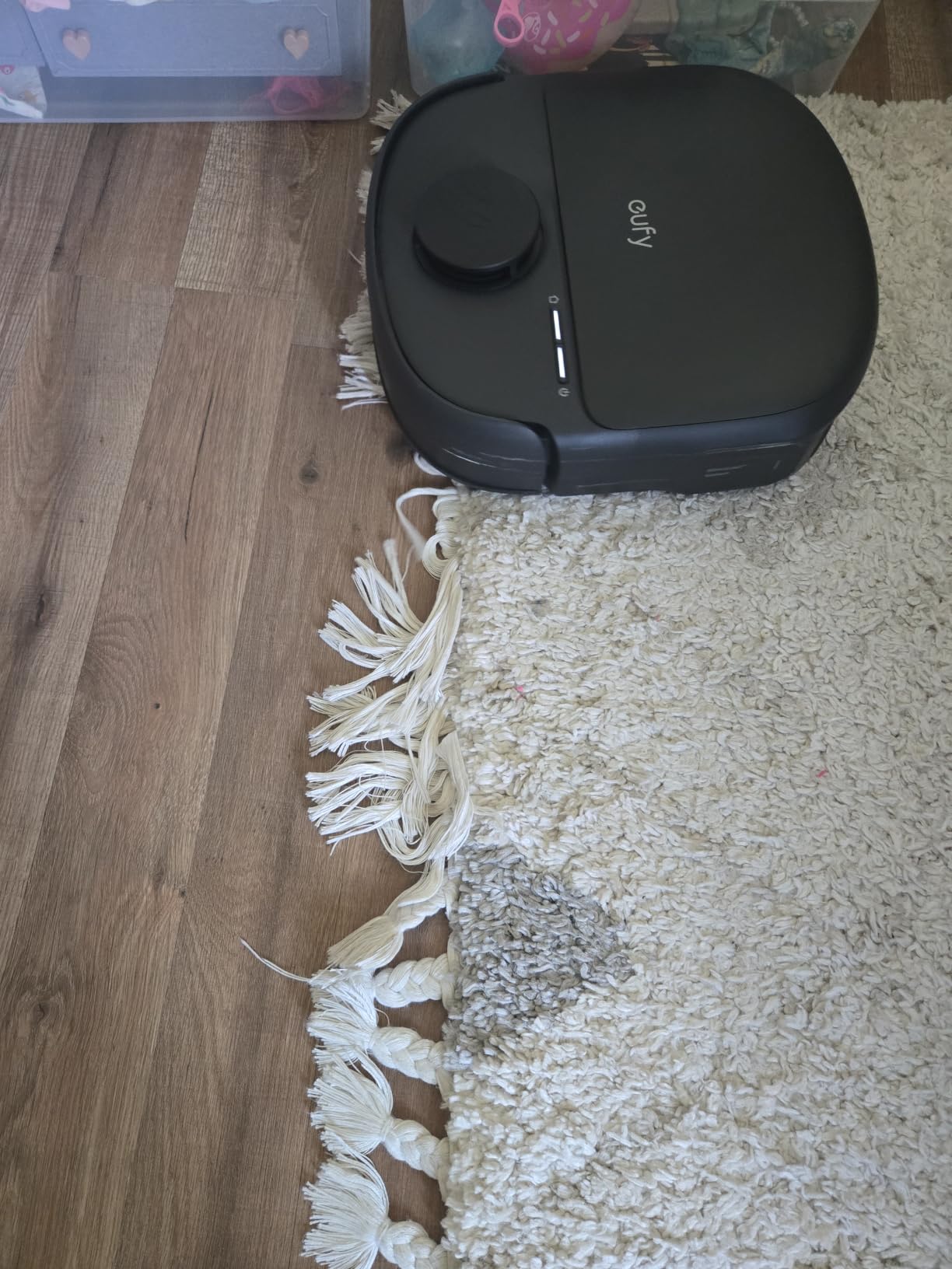eufy C28 2026 New Robot Vacuum and Mop Combo,15,000 Pa Suction, HydroJet Self Clean Roller Mop, Upgraded from X10 Pro, Zero-Tangle for Pet Hair, Auto Mop Washing&Drying, Self-Emptying&Refilling customer photo 2