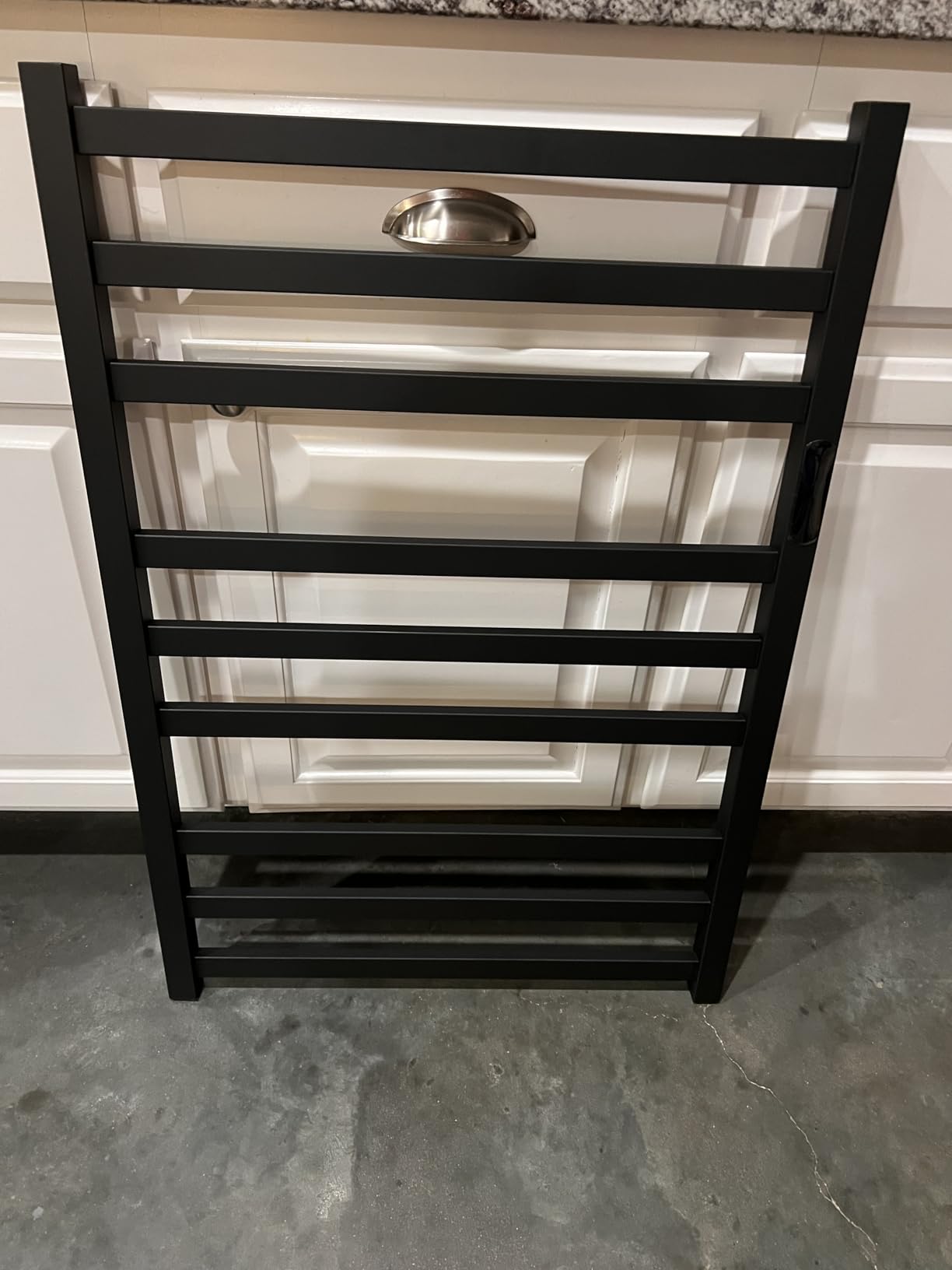 9-Bar Towel Warmer, Wall-Mounted Electric Heated Rack for Bathroom, 24-Hour Timer Smart Switch, 304 Stainless Steel Heated Towel Holder, Hard Wired an Plug in Electric Heated Dryer customer photo 1
