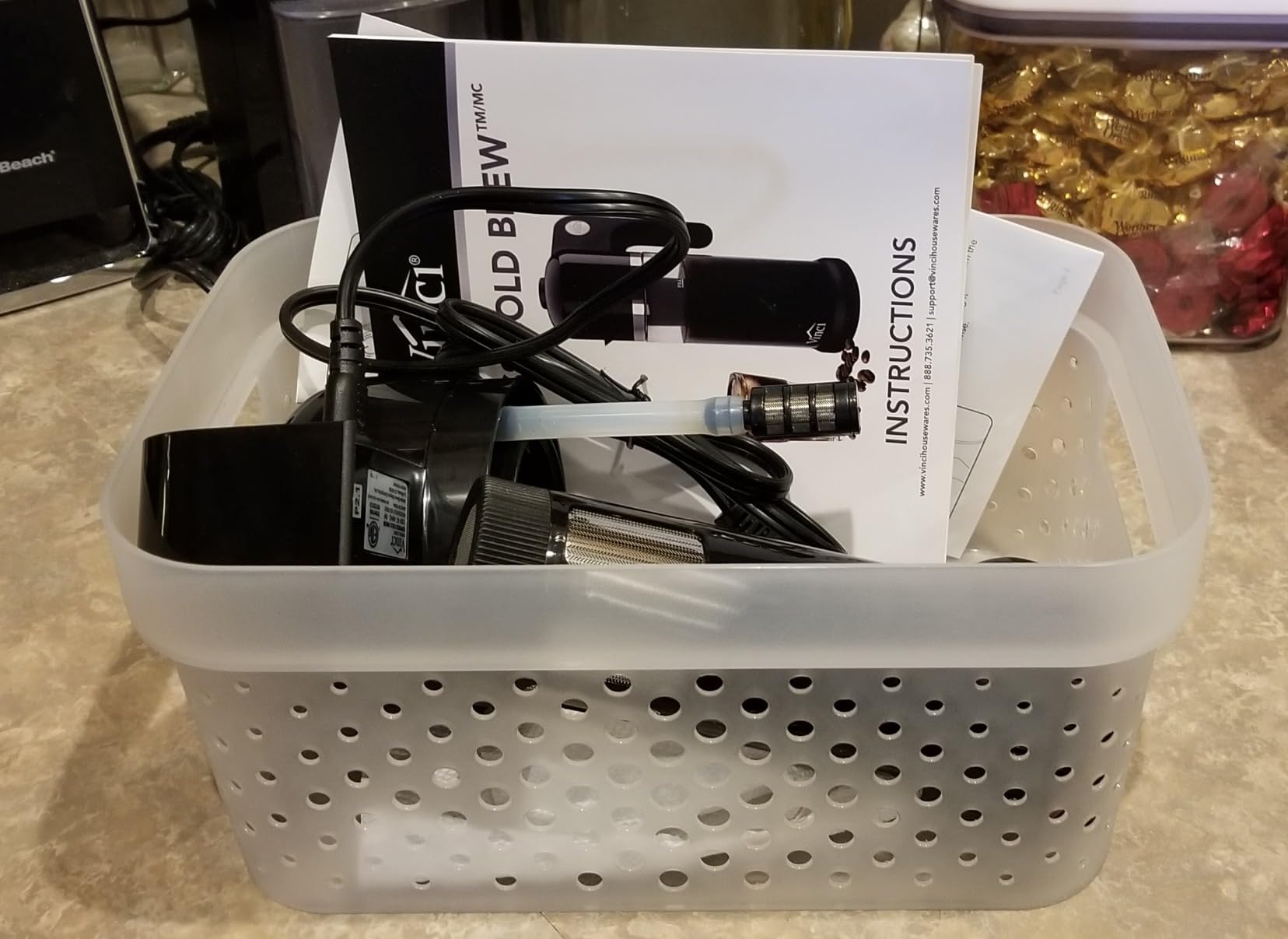 VINCI Express Electric Cold Brew Coffee Maker, 10-Minute Fast Brewer (47oz) customer photo 2