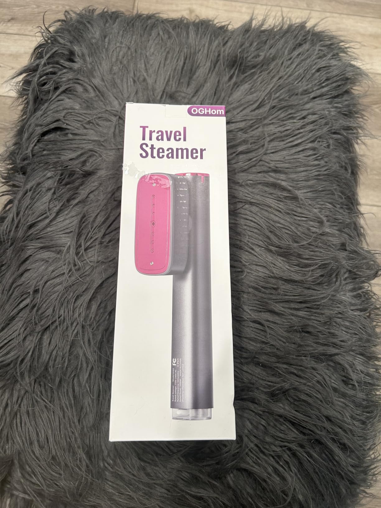 OGHom Steamer for Clothes, 110-240V Travel Steamer & Iron 2 in 1, 1000W Powerful Steam, Portable Handheld Garment Wrinkle Remover, 30s Fast Heat-Up with Dry & 2-Steam Control, for Global & Europe customer photo 1