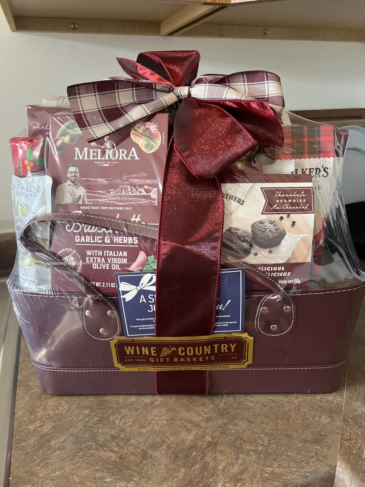 Wine Country Gift Baskets Premier Gift Basket Collection Gift Basket for Women, Men, Families, Chocolate, Savory Snacks customer photo 1