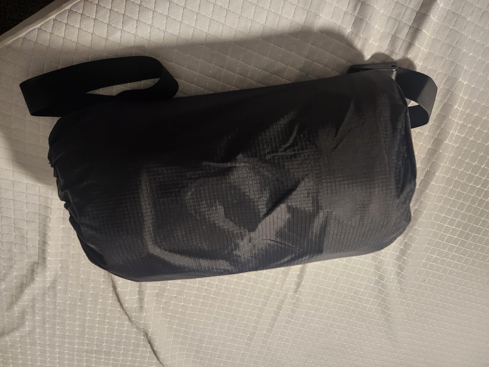 Rolling Duffle Bag with Wheels, 110L/140L Expandable Soft-Sided Foldable Duffle Bag with 2 Rubber Wheels, Packable 32 inch Rolling Carry-On with Pockets & Compartments (Dark blue) customer photo 2