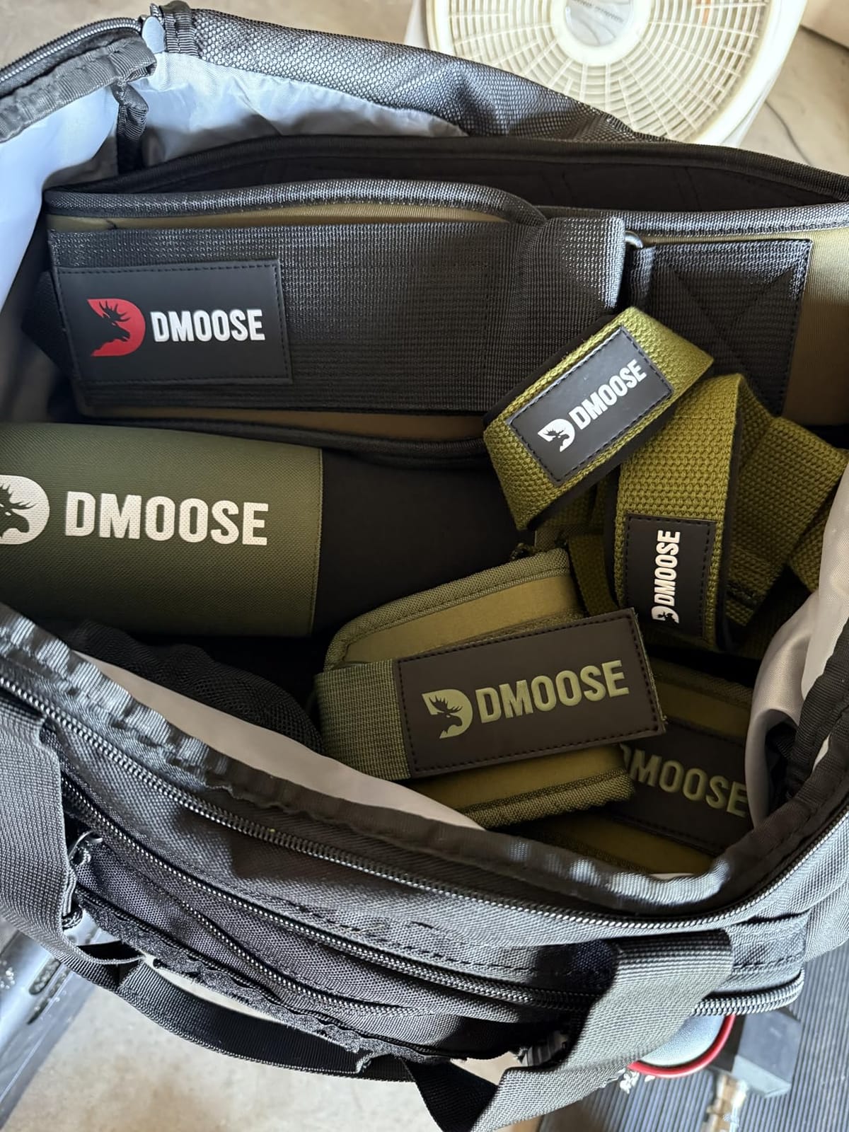 DMoose Fitness Weight Lifting Belt for Squats, Deadlift & Intense Workout - 6