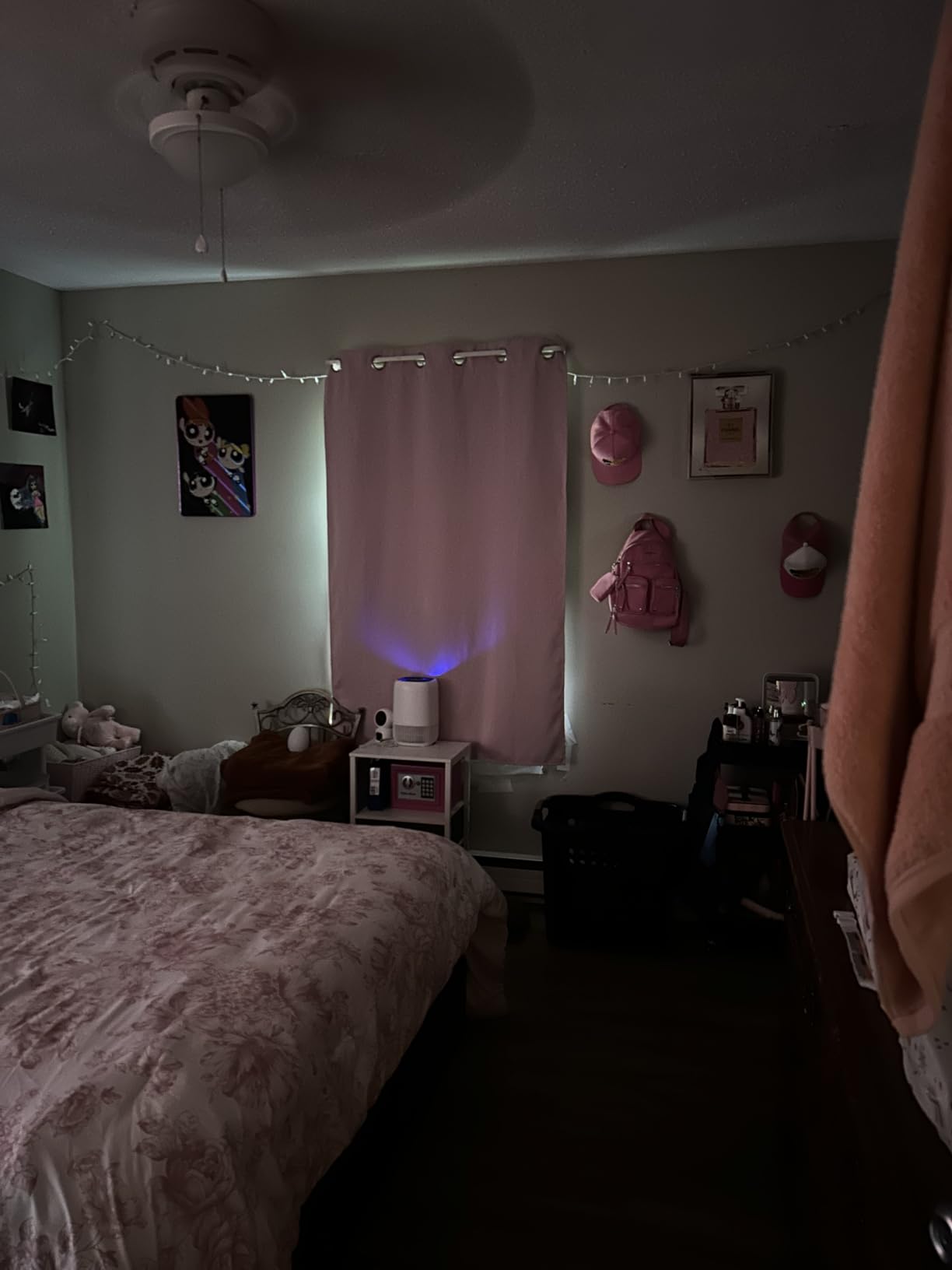COSVIYA 100% Pink Blackout Curtains for Kids Room 63 Inches Length | Room Darkening Light Blocking Drapes for Bedroom, Grommet Thermal Insulated Window Panels with Black Liner, W40xL63,2 Panels customer photo 1