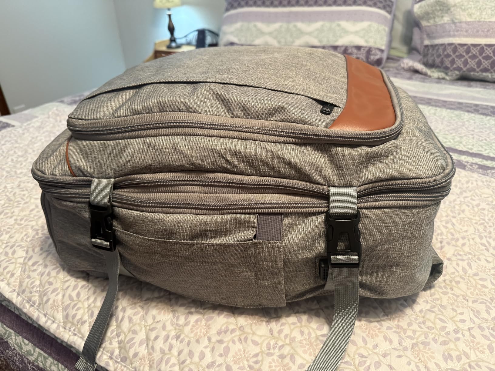 Vancropak 40L Travel Backpack for Men, Flight Approved Carry on Backpack, 17.3