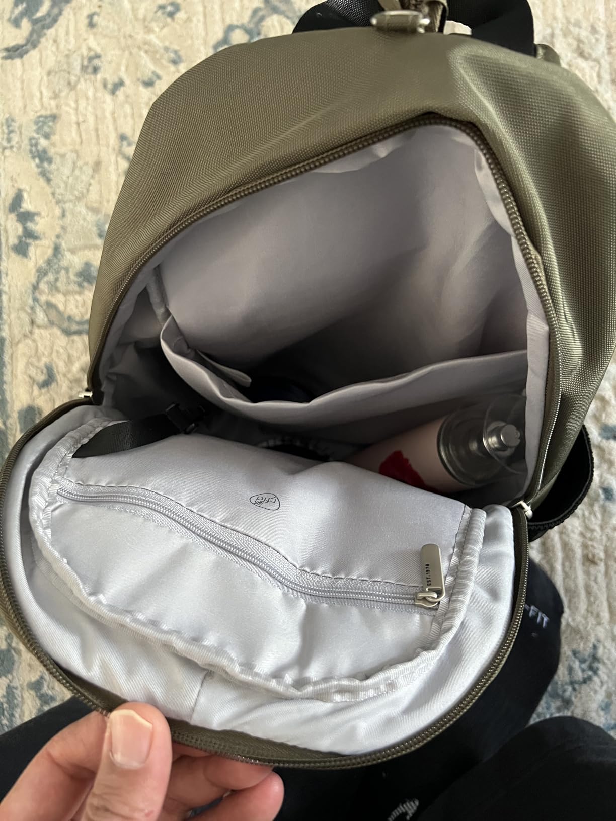 Travelon Anti-Theft Classic Convertible Sling Backpack customer photo 1
