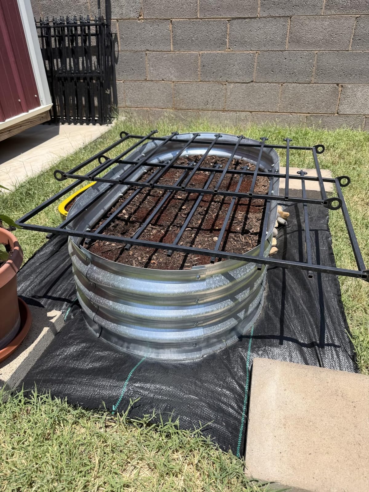 Galvanized Raised Garden Bed Outdoor, 4x2x1ft (2 Pack) Metal Heavy Duty Planter Boxes for Gardening, Easy Assemble Bottomless Oval Plant Container Kit for Vegetable, Flower, Fruit customer photo 1