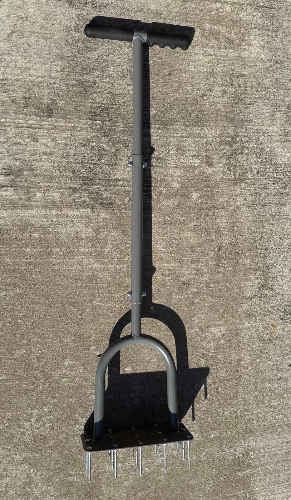 Walensee 4-Row Lawn Aerator Tool with 20 Steel Spikes for Small Yards customer photo 1