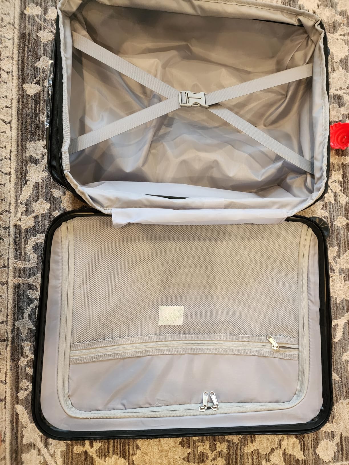Carry On Luggage 22x14x9 Airline Approved Suitcase, Royal Blue customer photo 2