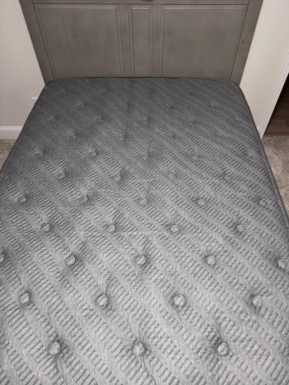 inight Queen Mattress, 12 Inch Firm Hybrid, Heavy-Duty Cooling Foam Coil | Firm, heavy-duty support. Sag-resistant pocket coils and cooling foam keep you lifted, prevent sinking, and align the spine customer photo 1