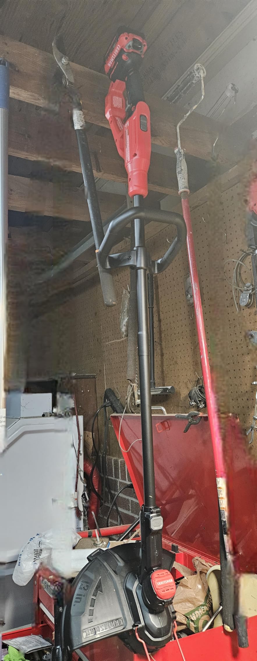 CRAFTSMAN V20 String Trimmer and Lawn Edger Kit with 4Ah Battery and Charger, 13 in. Cordless Weed Wacker with Up to 63 Minutes Runtime, Lightweight (CMCST901M1) customer photo 2