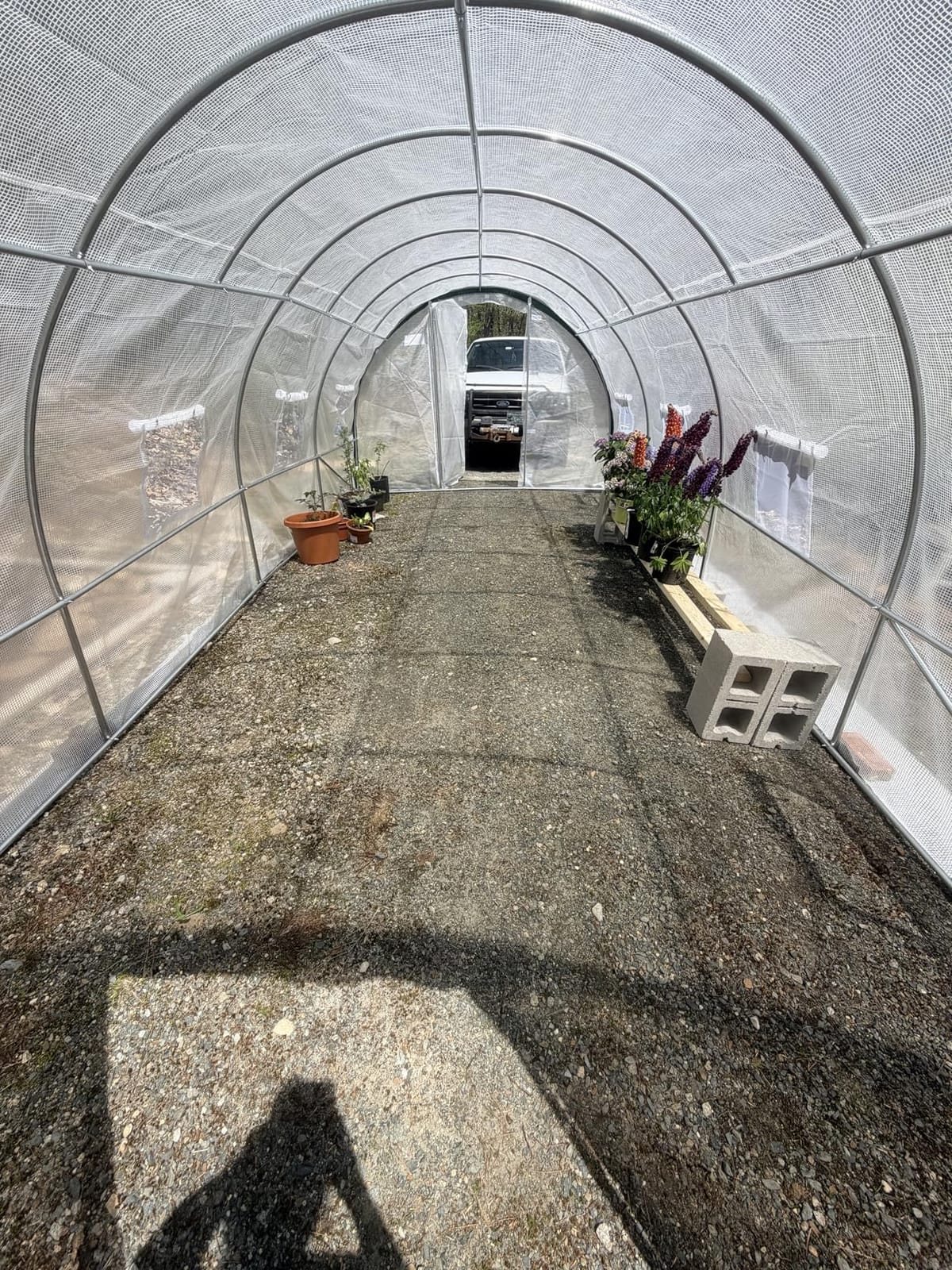 Quictent 25x10x6.6 FT Premium Greenhouse for Outdoors with 2 Door Frames | Reinforced Top Structure & Cover, Large Heavy Duty Walk-in Tunnel Hoop Green House for Garden Backyard Flower Winter, Green customer photo 2