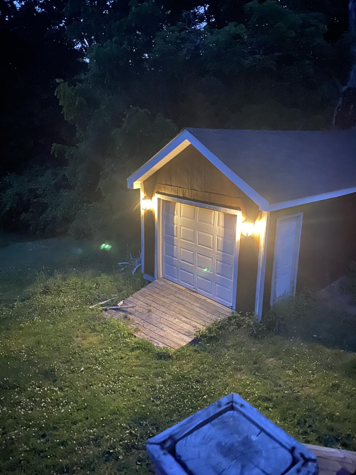 ropelux Solar Lights Outdoor Waterproof, 3 Modes Porch Lights, Motion Sensor Outside Light for House, Outdoor Wall Lights Lantern, Exterior Lighting Fixtures for Garden Patio Fence Yard Garage, 2Pack customer photo 1