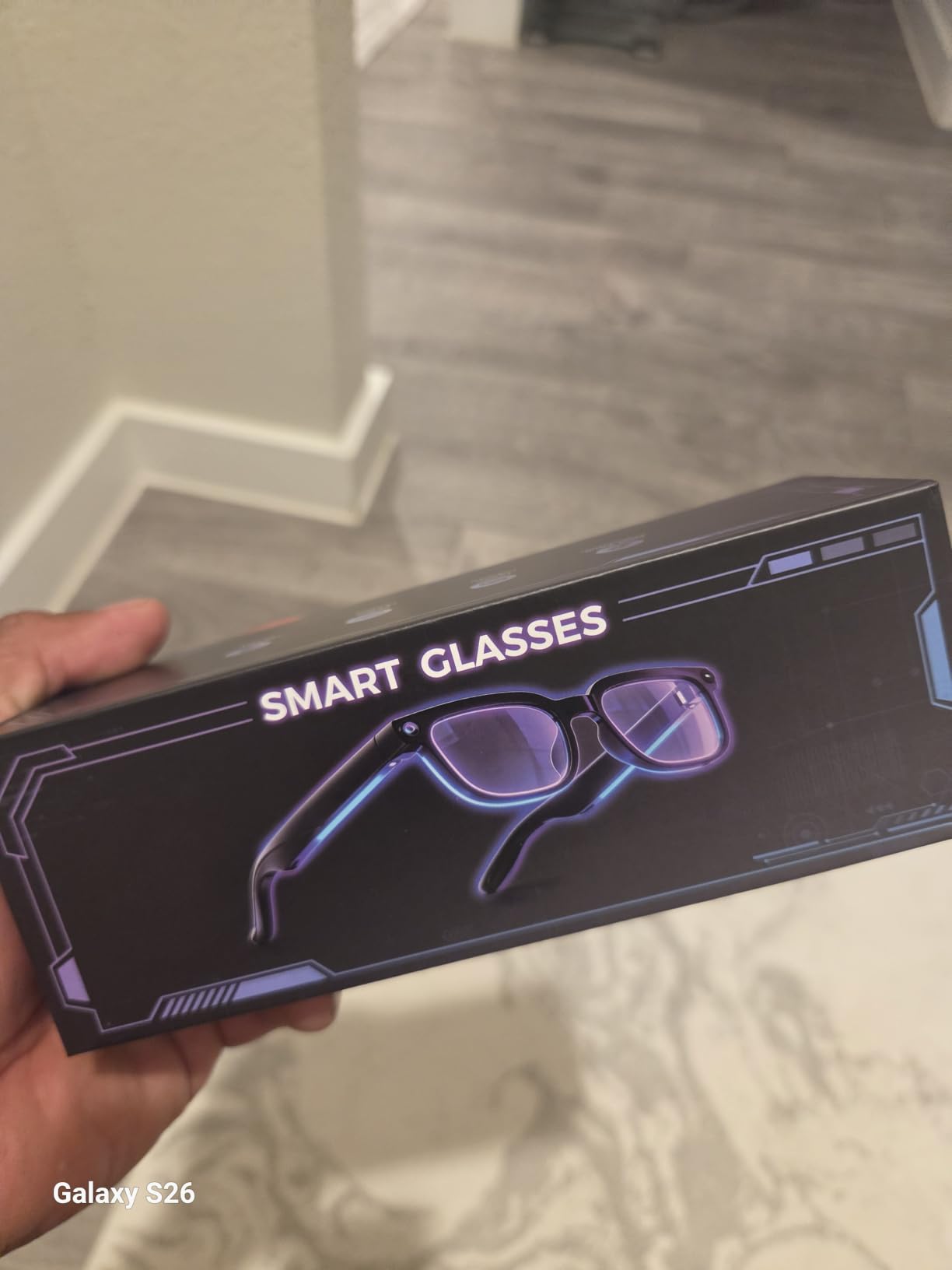 AI Smart Glasses with Camera, 4K Video, Real-Time Translation, AI Assistant | Object Recognition, Open-Ear Speakers, Bluetooth Calling, Transparent Lenses customer photo 2