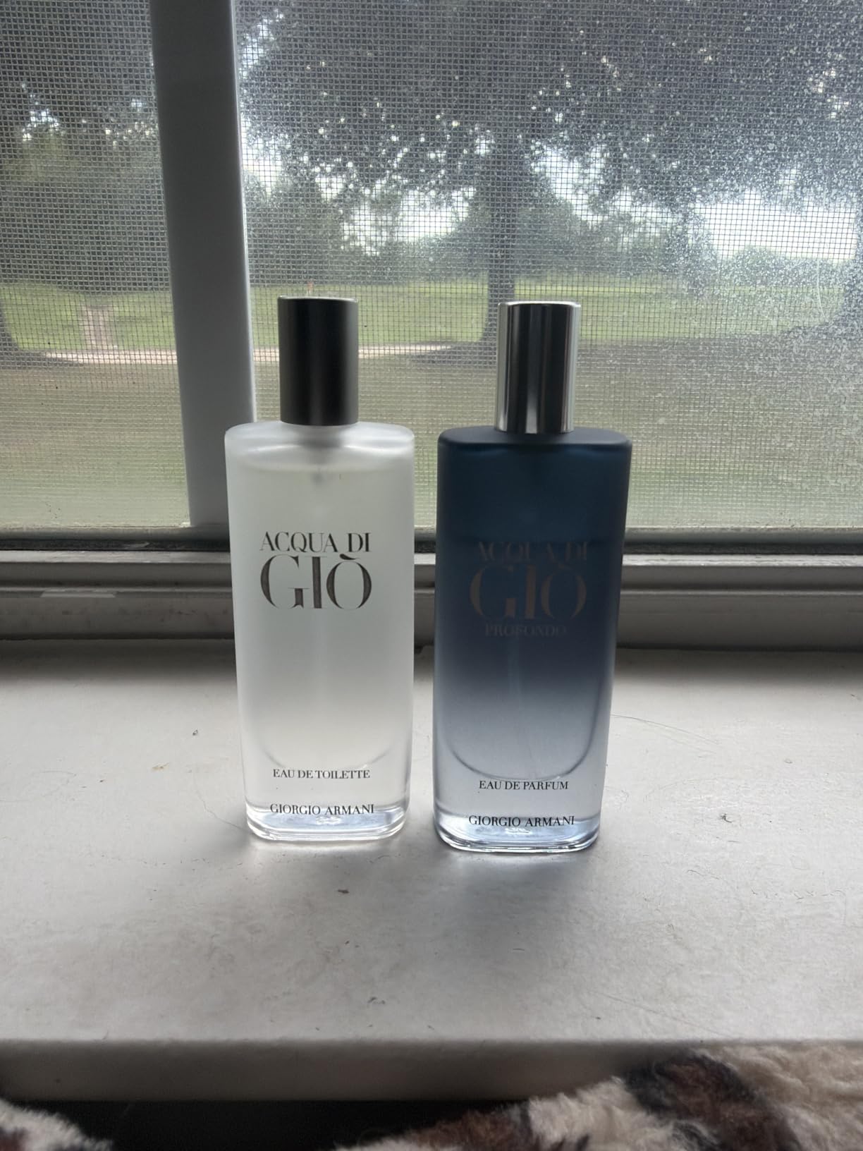 Armani Beauty Acqua di Gio Cologne for Men - Discovery Fragrance Set | 2-Piece Mini Sampling Set ($60 Value) - Acqua di Gio Eau de Toilette & Profondo - Men's Travel-Size Cologne Sprays customer photo 2