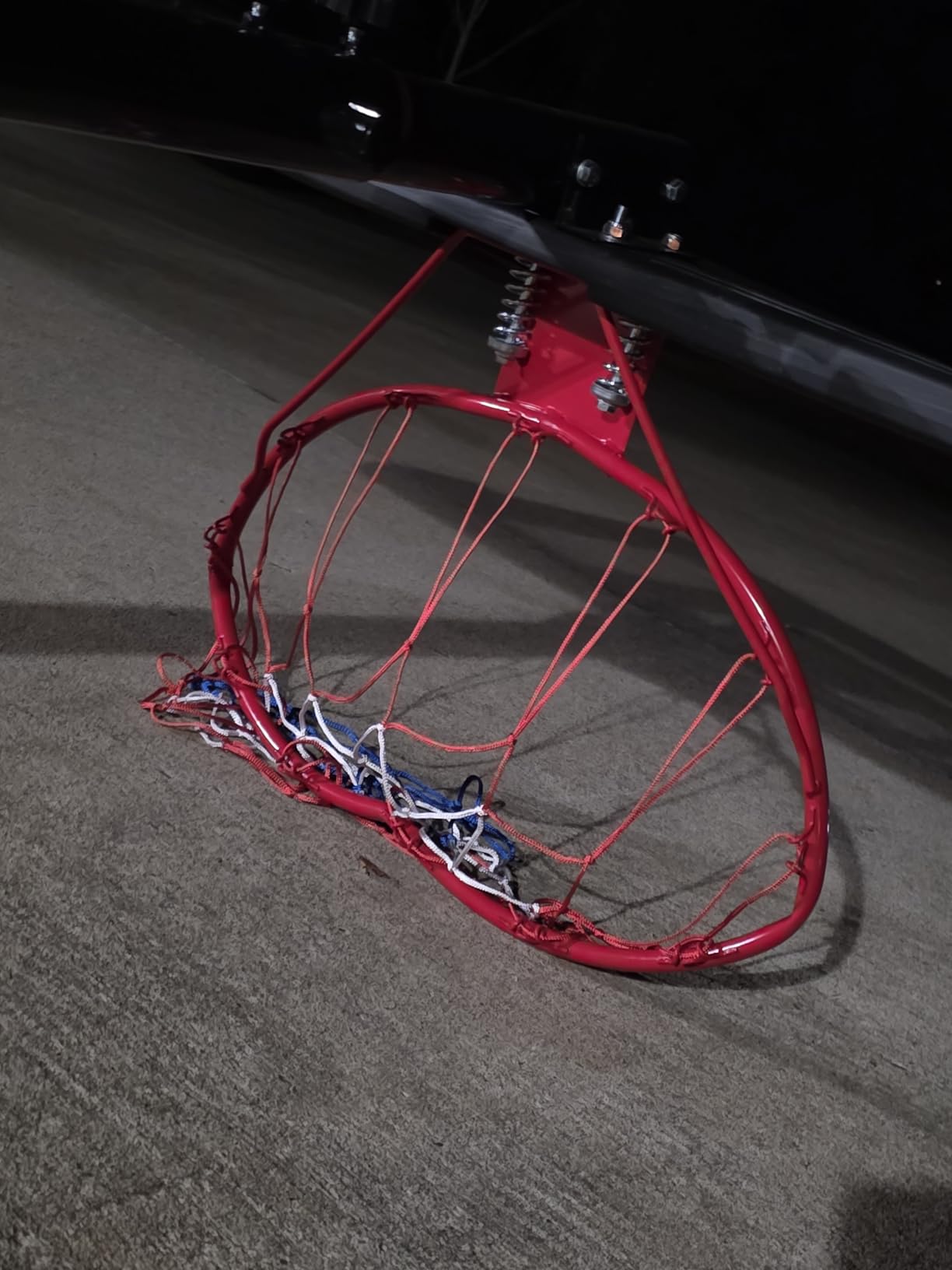 IGL Portable Basketball Hoop, 5.6-10FT Adjustable Basketball Goal System, 40/44 Inch Outdoor Basketball Hoop for Kids, Youth, and Adults customer photo 2