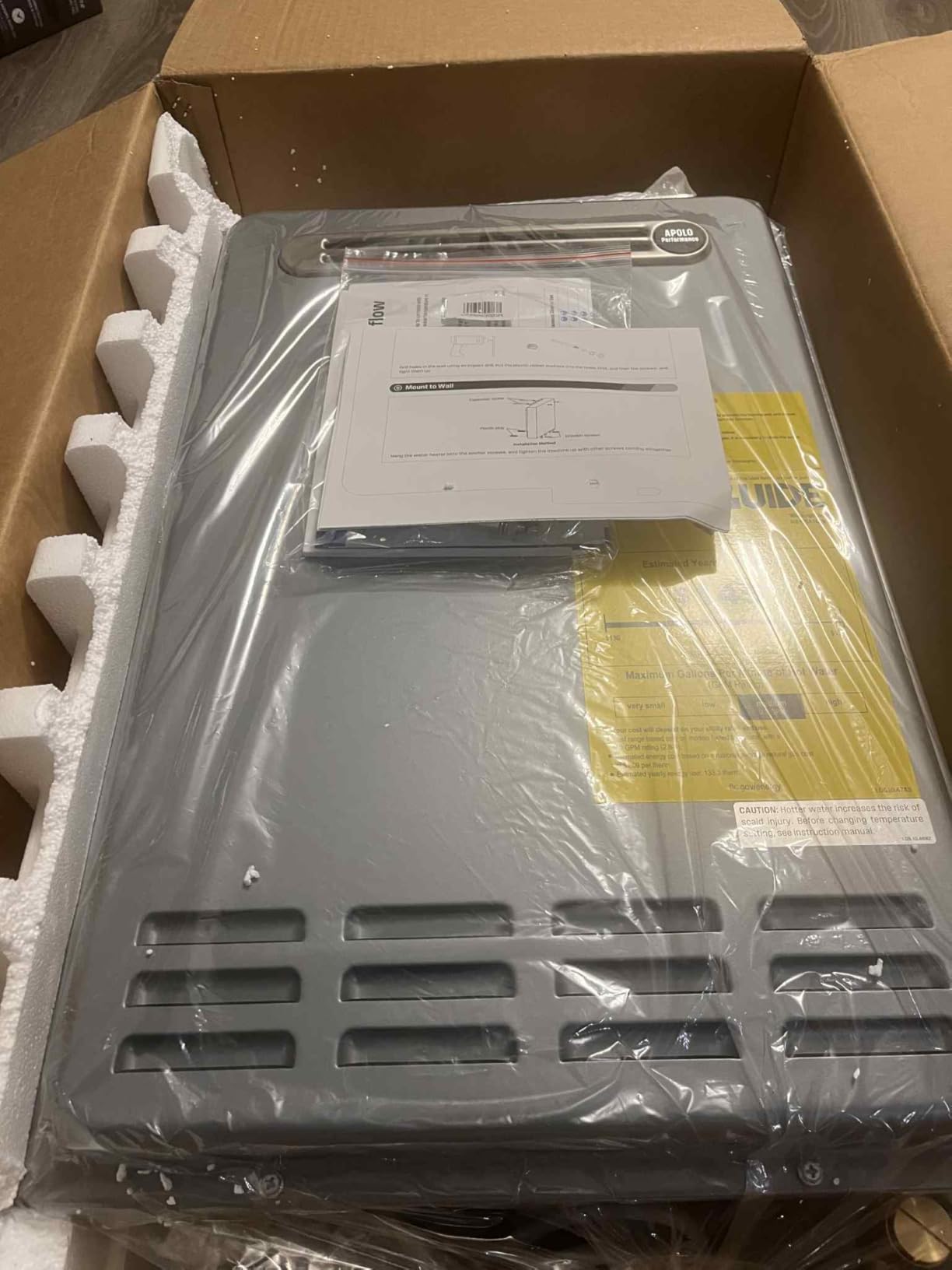 Westinghouse Tankless Water Heater Gas Indoor | 10.3 GPM, 199,000 BTU Natural Gas, Smart WiFi App Control, High Efficiency for 7 Fixtures customer photo 1