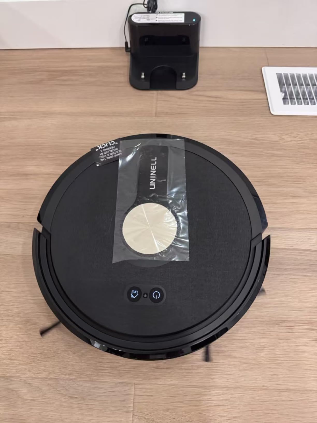 Robot Vacuum and Mop Combo,5000Pa Robotic Vacuum Cleaner,180mins Runtime Vacuum Robot with App/Remote/Alexa Control, Ideal for Hard Floor/Carpet/Pet Hair, Self-Charge,Schedule Clean(UR1) customer photo 2