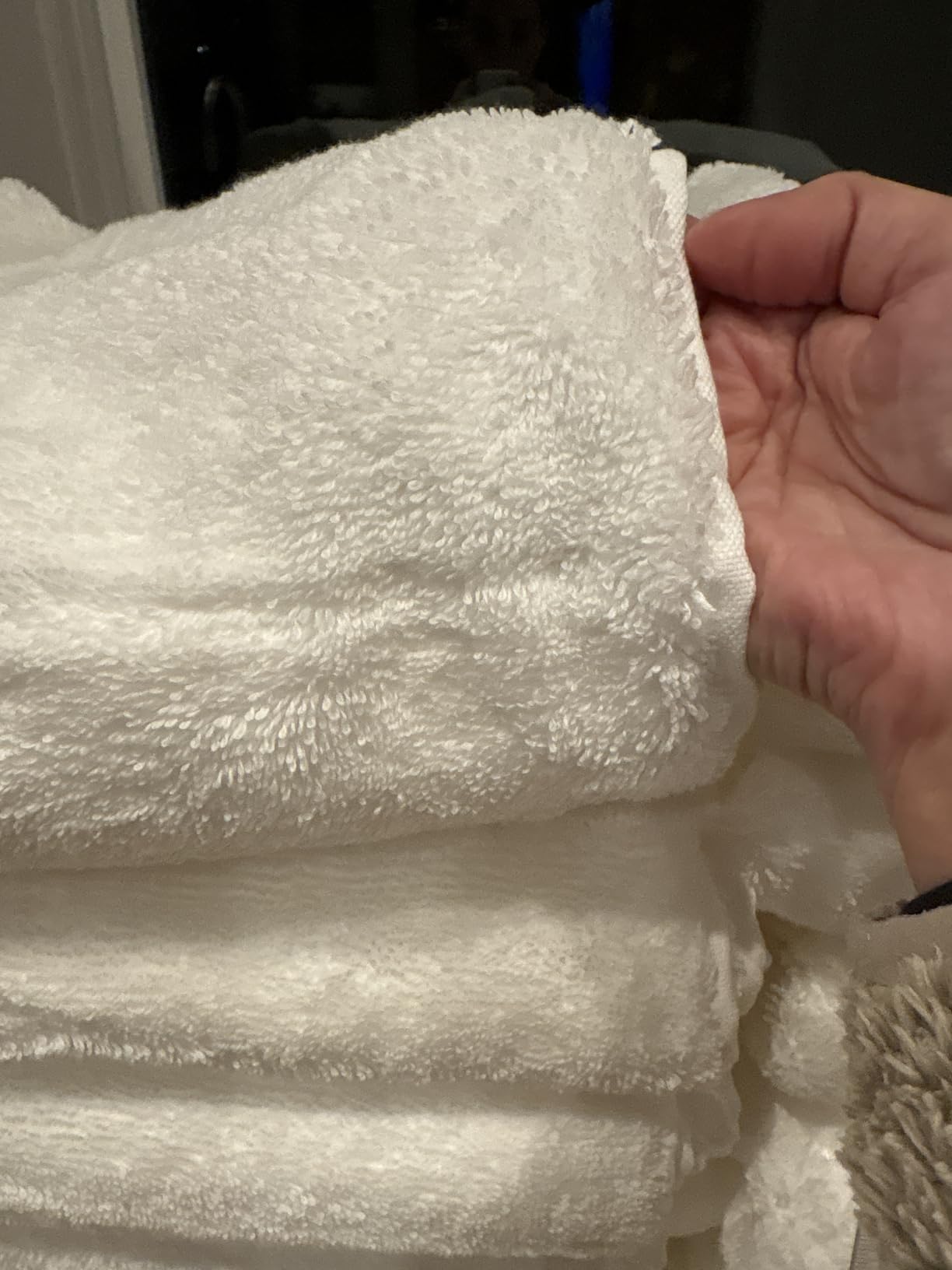 Italic Ultraplush 100% Australian Cotton Bath Sheets - Set of 2 Luxury Extra Large Heavy Duty Bath Sheets, 800GSM Plush and Absorbent Bath Sheets for Hotels, Bath & Spa (Tan & Ecru) customer photo 1