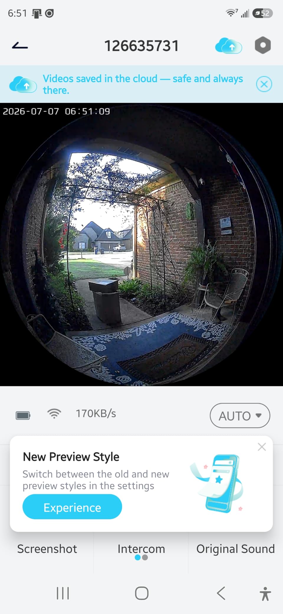 ieGeek Video Doorbell Camera Wireless, Head-to-Toe 180° Ultra View Battery Powered, No Subscription Fee, 2K 3MP HD, Smart Motion Detection, Real-time Alerts, Local/Cloud Storage, Only 2.4GHz WiFi customer photo 1