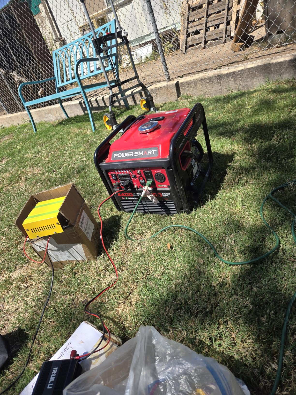 7000W Surge/6000W Rated Inverter Generator Portable Gas Generator | Electric Start, 120V/240V Dual Voltage, Clean Power for Sensitive Electronics, for Home Use Backup & RV Camping Outdoor customer photo 1