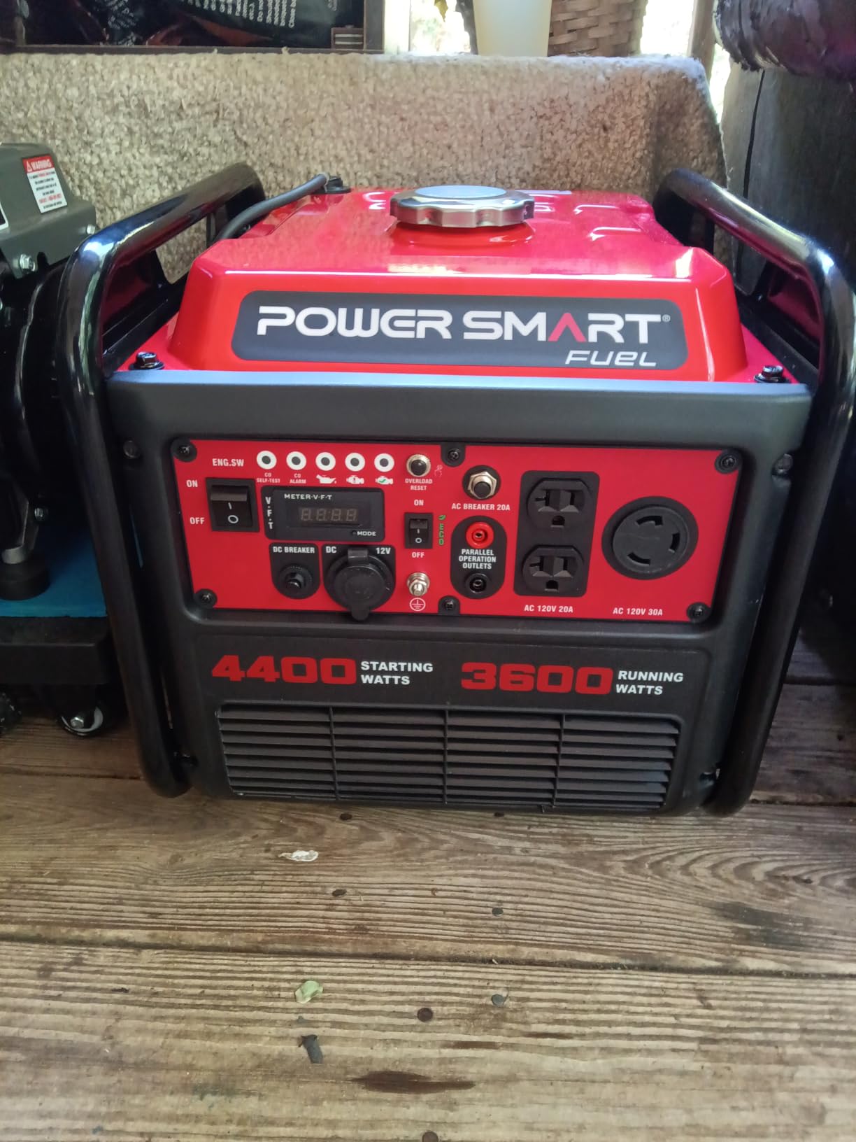7000W Surge/6000W Rated Inverter Generator Portable Gas Generator | Electric Start, 120V/240V Dual Voltage, Clean Power for Sensitive Electronics, for Home Use Backup & RV Camping Outdoor customer photo 2