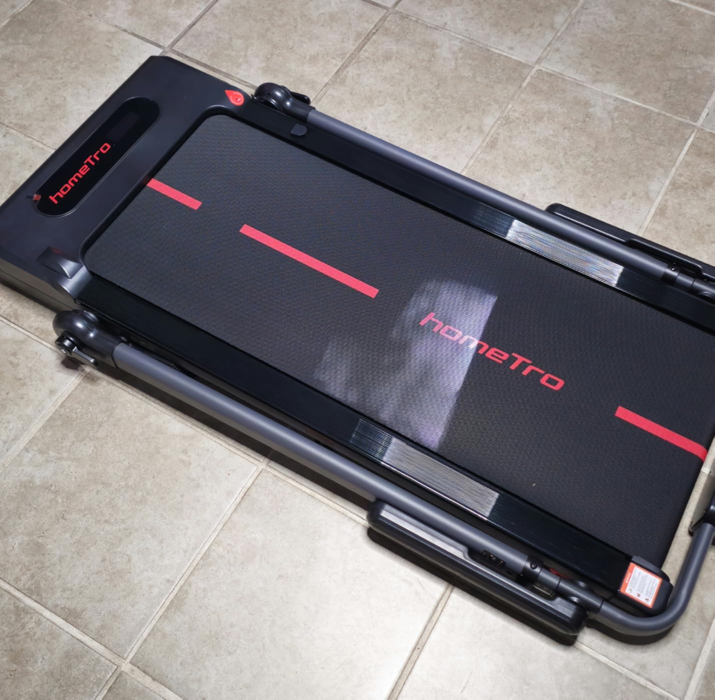 Walking Pad Treadmill with Removable Desk Workstation, 3 in 1 Foldable Treadmill with Adjustable Handle Bar for Home/Office, Treadmills for Home with Magnetic Remote & APP Control customer photo 2
