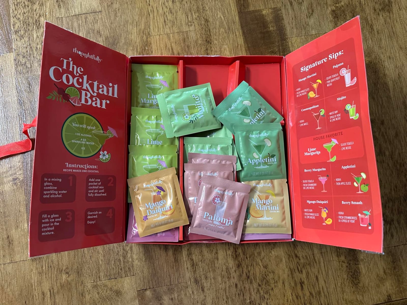 The Cocktail Bar Powder Drink Mixer Gift Set, Variety Collection, Set of 27 | Single-Serve Mix Packets, Cocktails, Mocktails, Home Bar, Party Drinks, Just Add Water or Alcohol, Entertaining & Party Gift customer photo 1