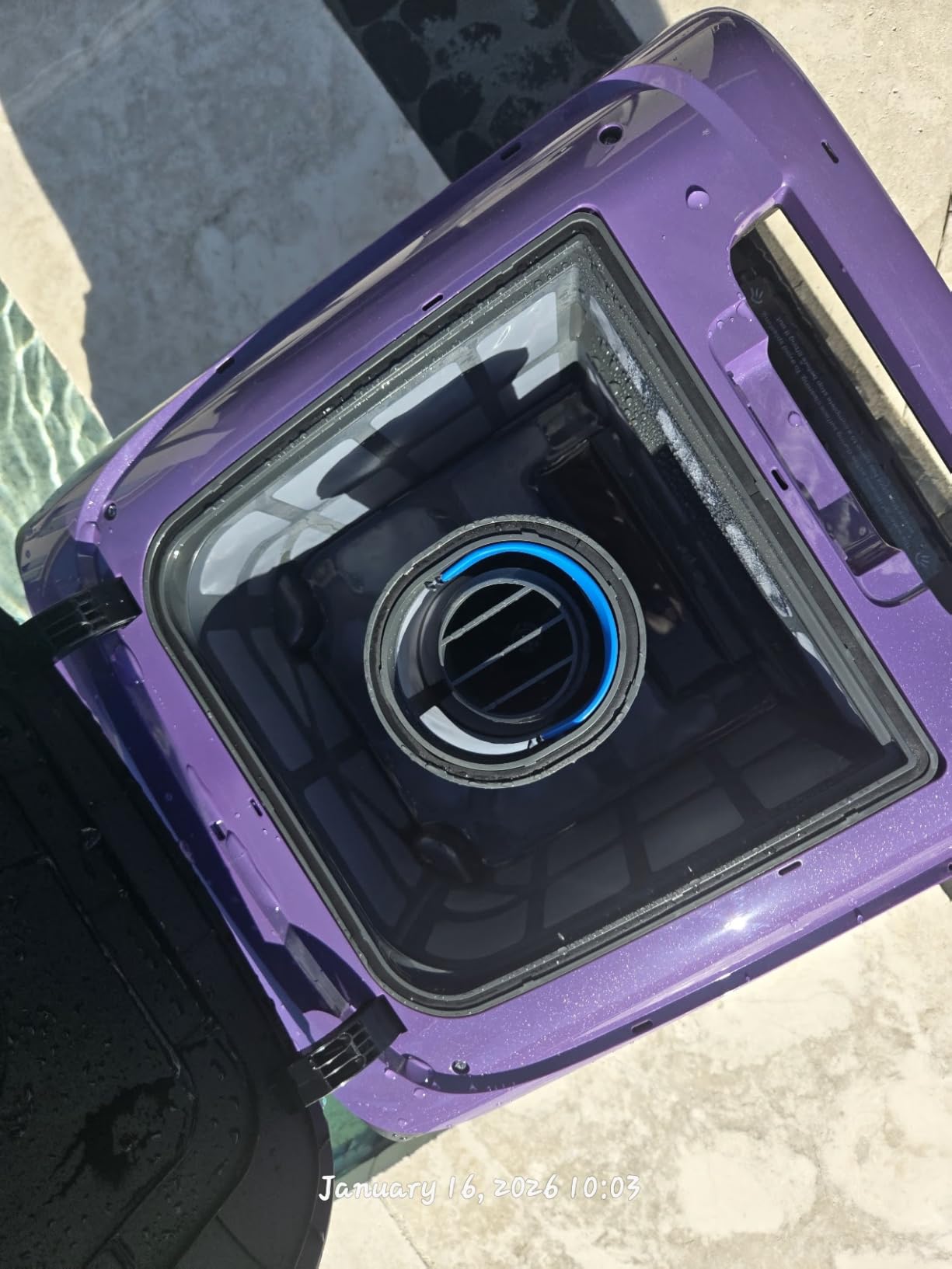Beatbot Sora 70 Pool Vacuum Robot, 360-Degree Top-to-Bottom Cleaning, Smart Surface Parking, 6L Capacity, 6800GPH Super Power for Above & In-Ground Pools Up to 3,200 sq. ft, Navy Blue customer photo 1
