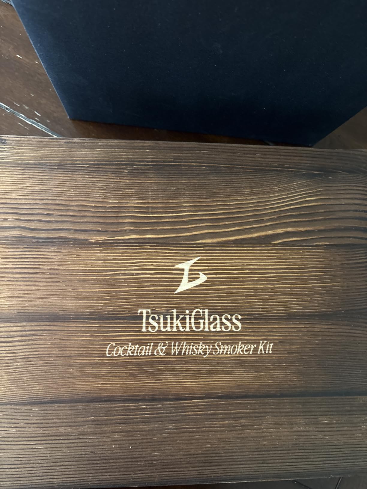 TsukiGlass® Whiskey Smoker Kit with Hoshi Crystal Glasses & Torch | 8 Wood Chip Flavors, 200+ Drinks, Japanese Crystal Glasses, Gifts for Men, Dad, Husband, Father's Day, No Butane customer photo 1