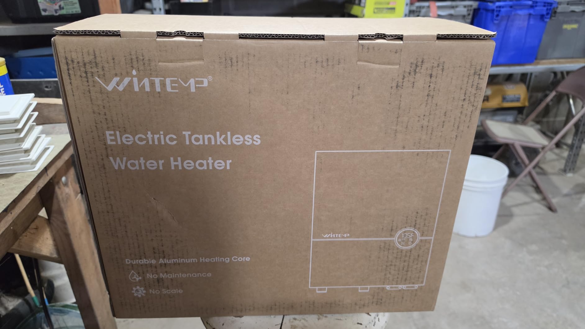 36kW Tankless Electric Water Heater 240V, Whole House, WiFi | On Demand Hot Water, Automatically Maintains Water Temperature, Up to 8.7 GPM, ETL, Eco, Max Current 150A customer photo 2