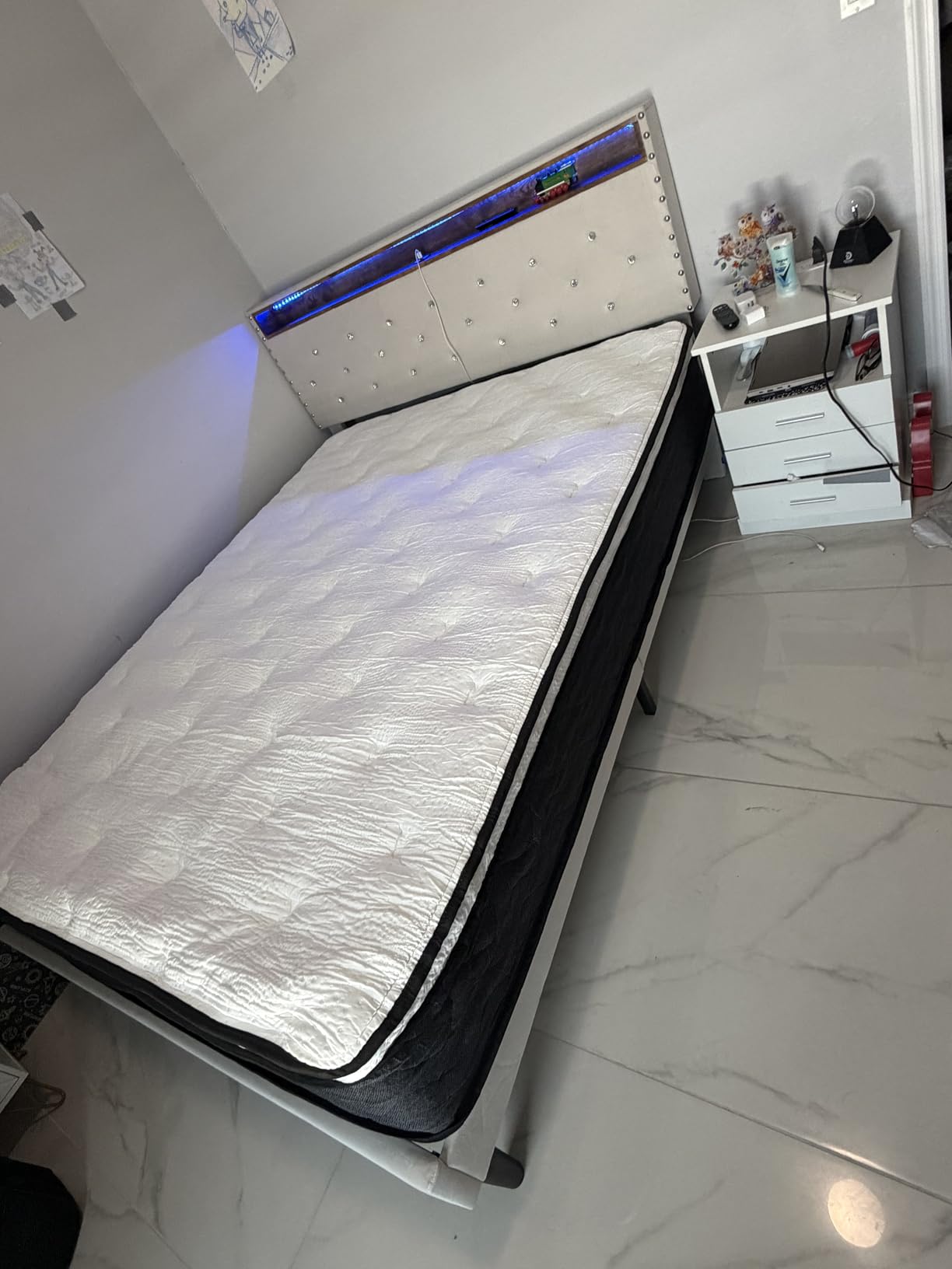 Queen Size Mattress,14 Inch Queen Mattress Hybrid in a Box, Medium Firm Memory Foam with Individual Pocket Springs, Upgrade Zoned Support, Motion Isolation&Pressure Relief, CertiPUR-US customer photo 1
