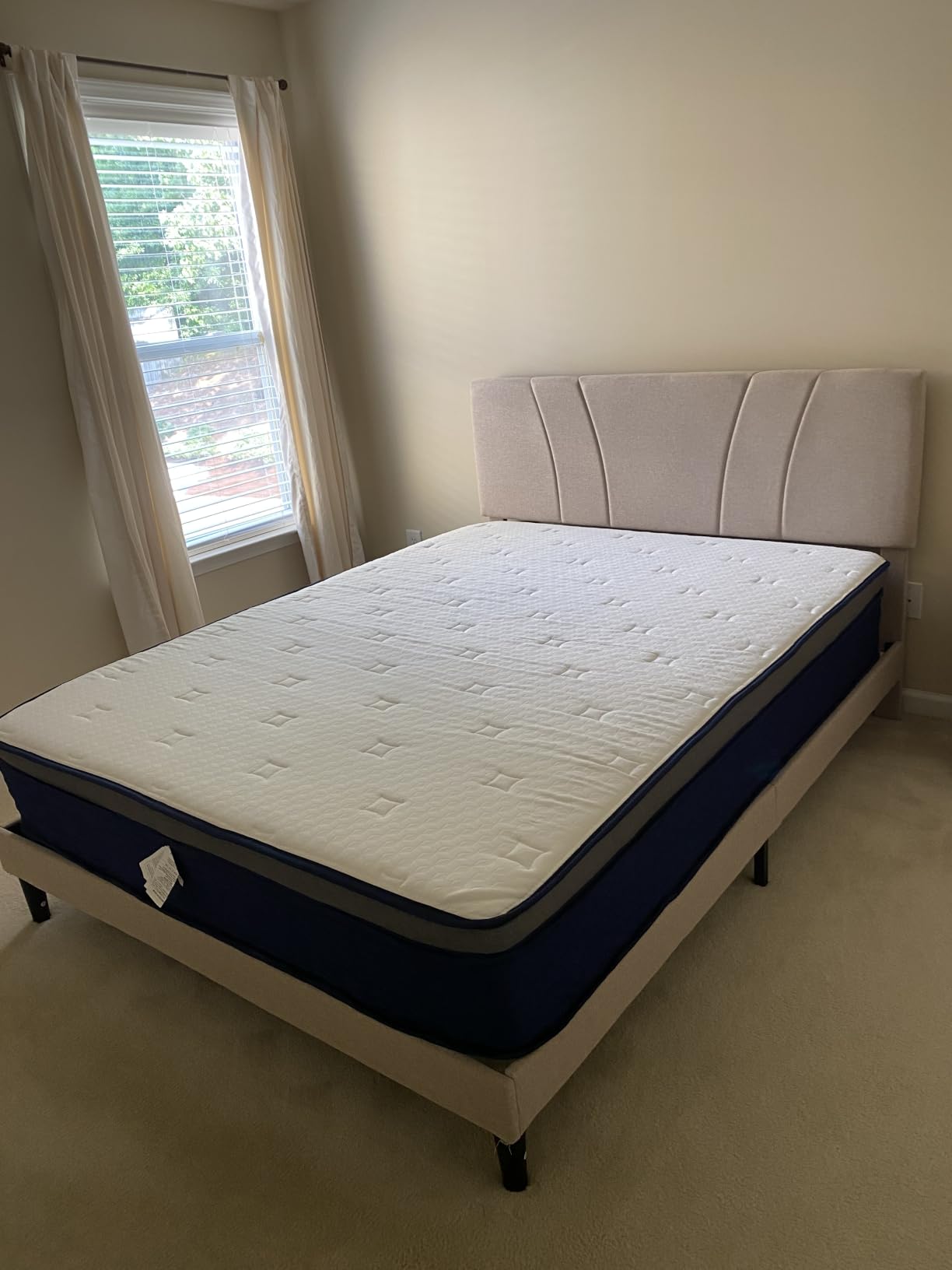Avenco SyncDeep King Size Mattress 14 Inch, Firm Hybrid Cooling, Deep Sleep | Zoned Lumbar Support, Back Pain Relief, Motion Isolation, Reinforced Edge Support, Fiberglass Free, CertiPUR-US Certified customer photo 2