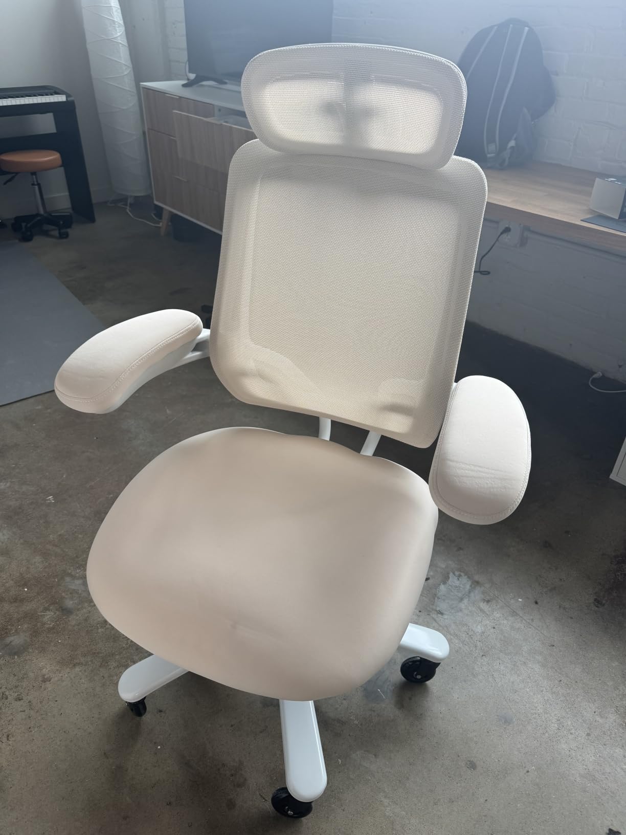 Big and Tall Office Chair with 500 LBS Capacity and Memory Foam Seat, Black | Heavy duty executive chair, plus-size computer desk chair, saddle-shaped seat, flip-up arms, 3D headrest, for home and office customer photo 1
