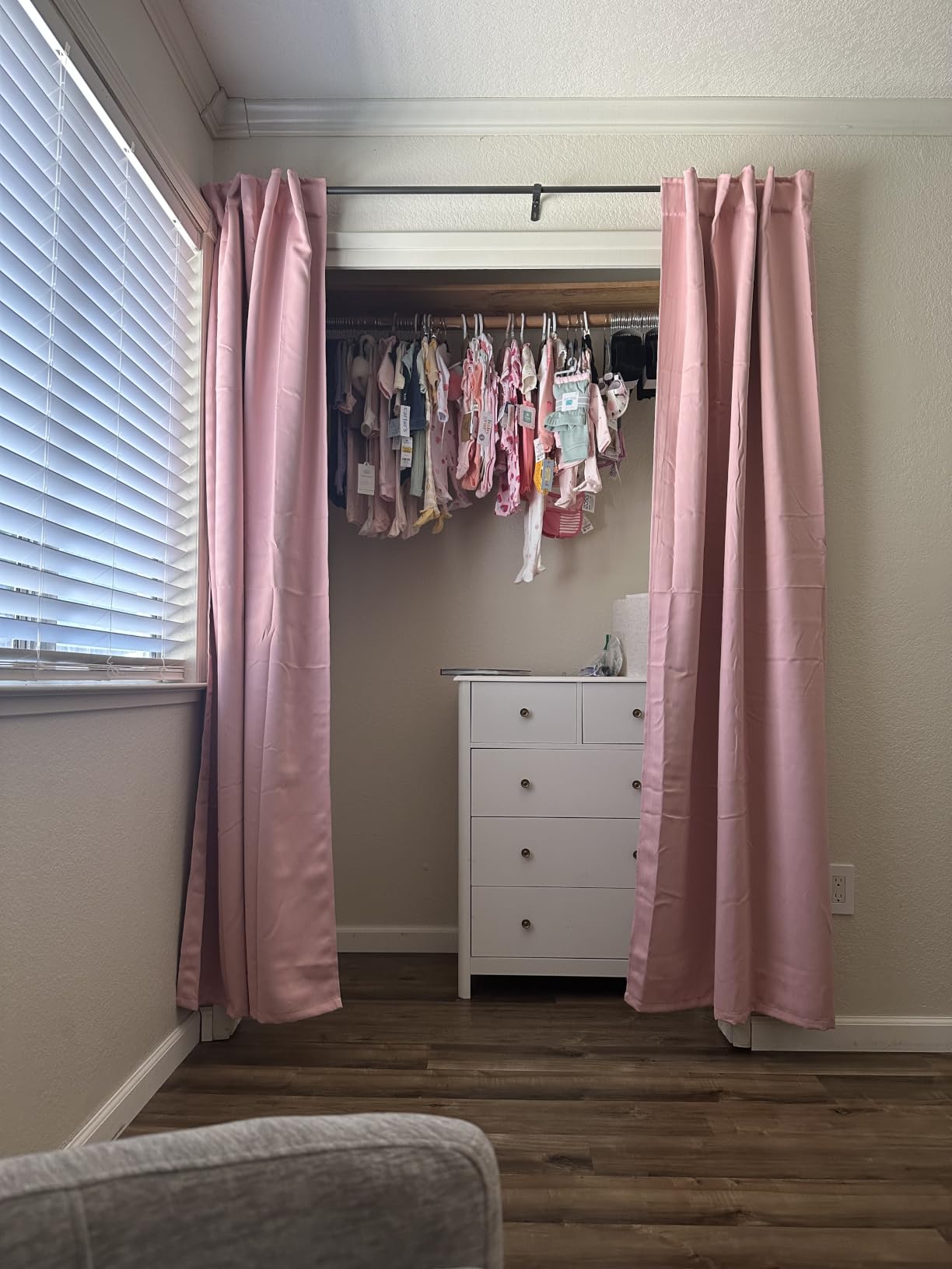 PONY DANCE Extra Long Blackout Curtains 120 inches Long for Bedroom - 10 FT Rod Pocket Back Tab Room Darkening Floor to Ceiling Drapes for Living Room Windows, W 52 x L 120 inch, Black, 2 Panels customer photo 2