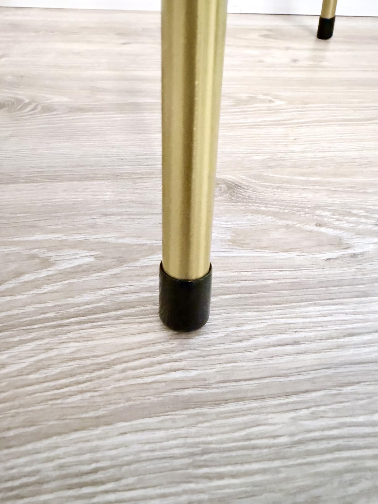 Mid Century Wood Tripod Floor Lamp with Remote & Foot Switch | Modern Dimmable Standing Lamp with 3 Color Temperatures for Living Room Bedroom Office Reading Room, 9W Bulb Included customer photo 2