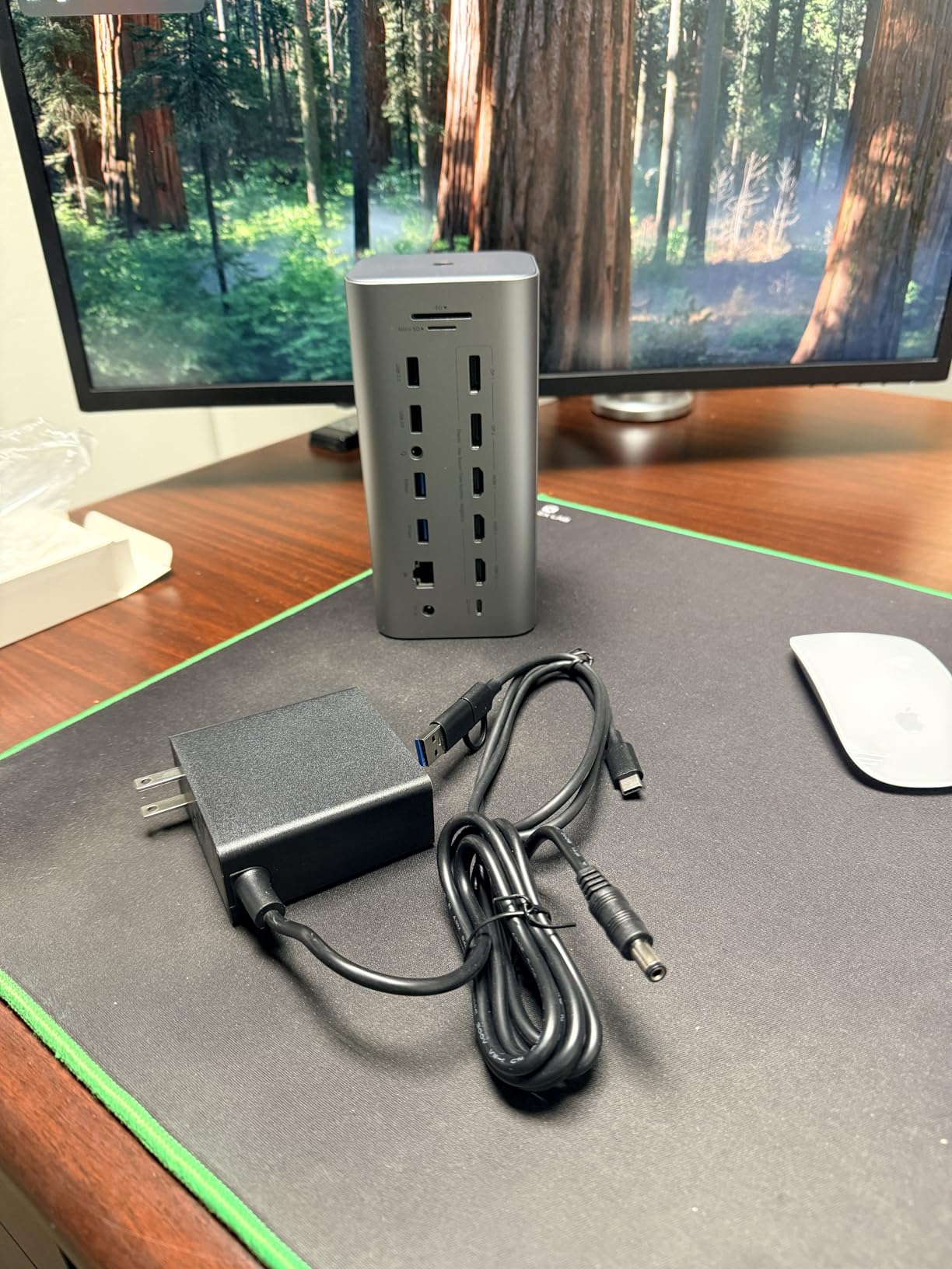 TobenONE 19-in-1 Laptop Docking Station Dual Monitor,10 USB C/A,2x4K HDMI | Docking Station with Ethernet,PD 3.0, for Office & Home Multi-Screen Users, Fits Windows/HP/Dell Laptops (No Power Adapter) customer photo 2