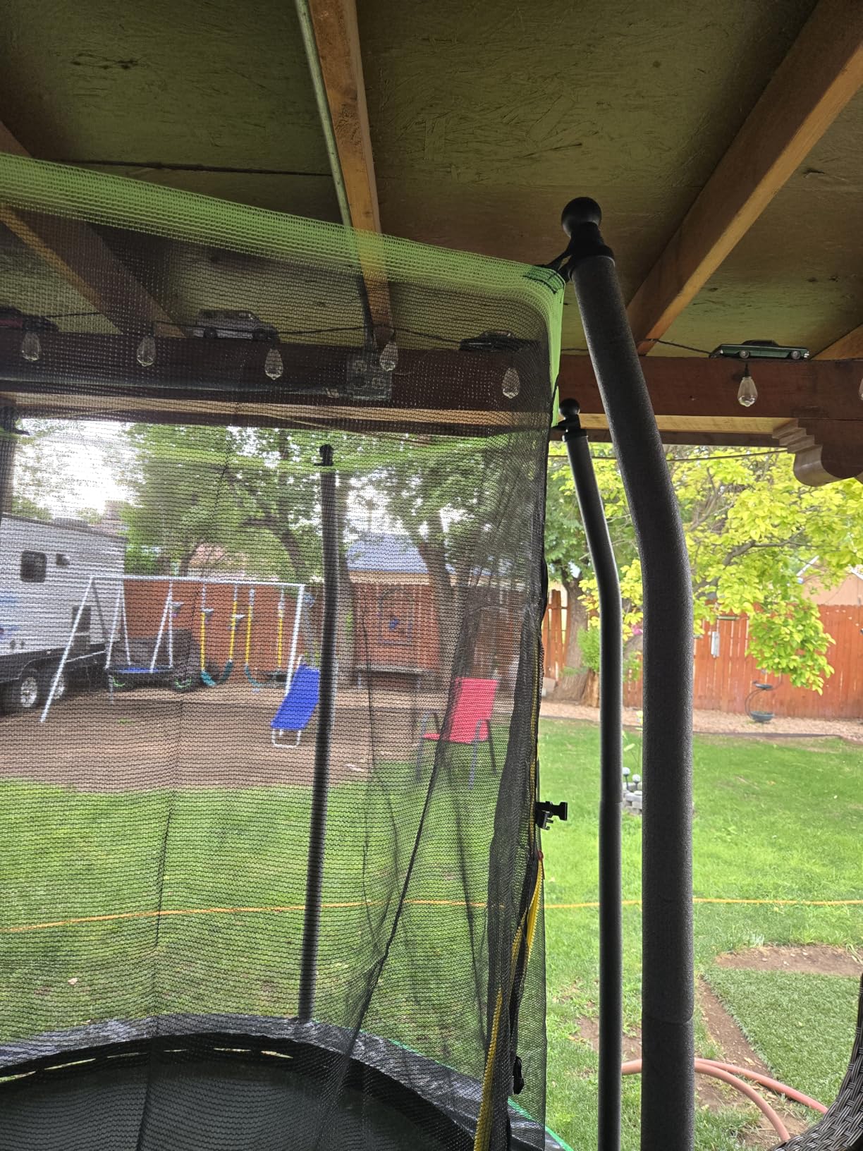 AOTOB 12 FT/14 FT Rectangle Trampoline with Net customer photo 1